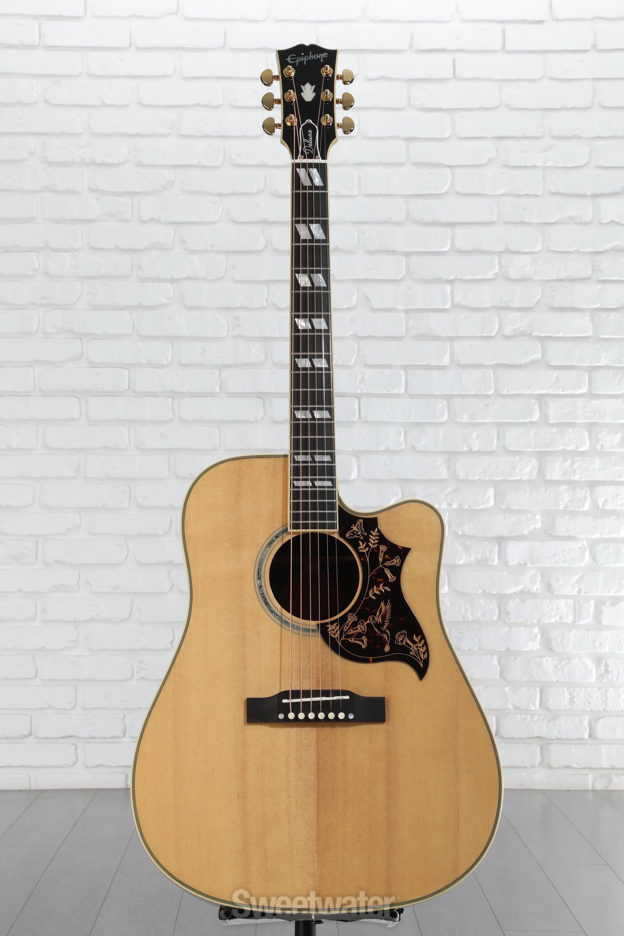Epiphone Hummingbird Deluxe EC Acoustic-electric Guitar