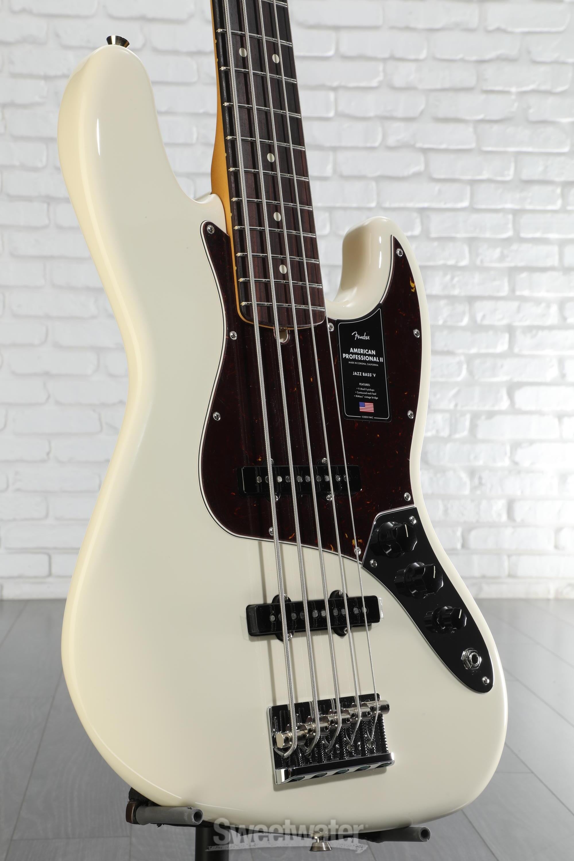 ベース Fender USA ProfessionalII PrecisionBassV American Professional II Precision Bass® V – Fender