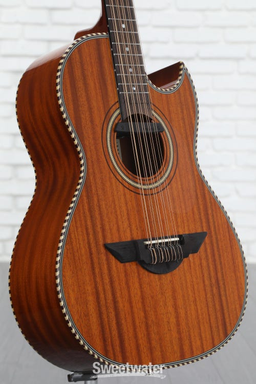 H. Jimenez El Esta'ndar Acoustic-electric Bajo Quinto - Natural Mahogany