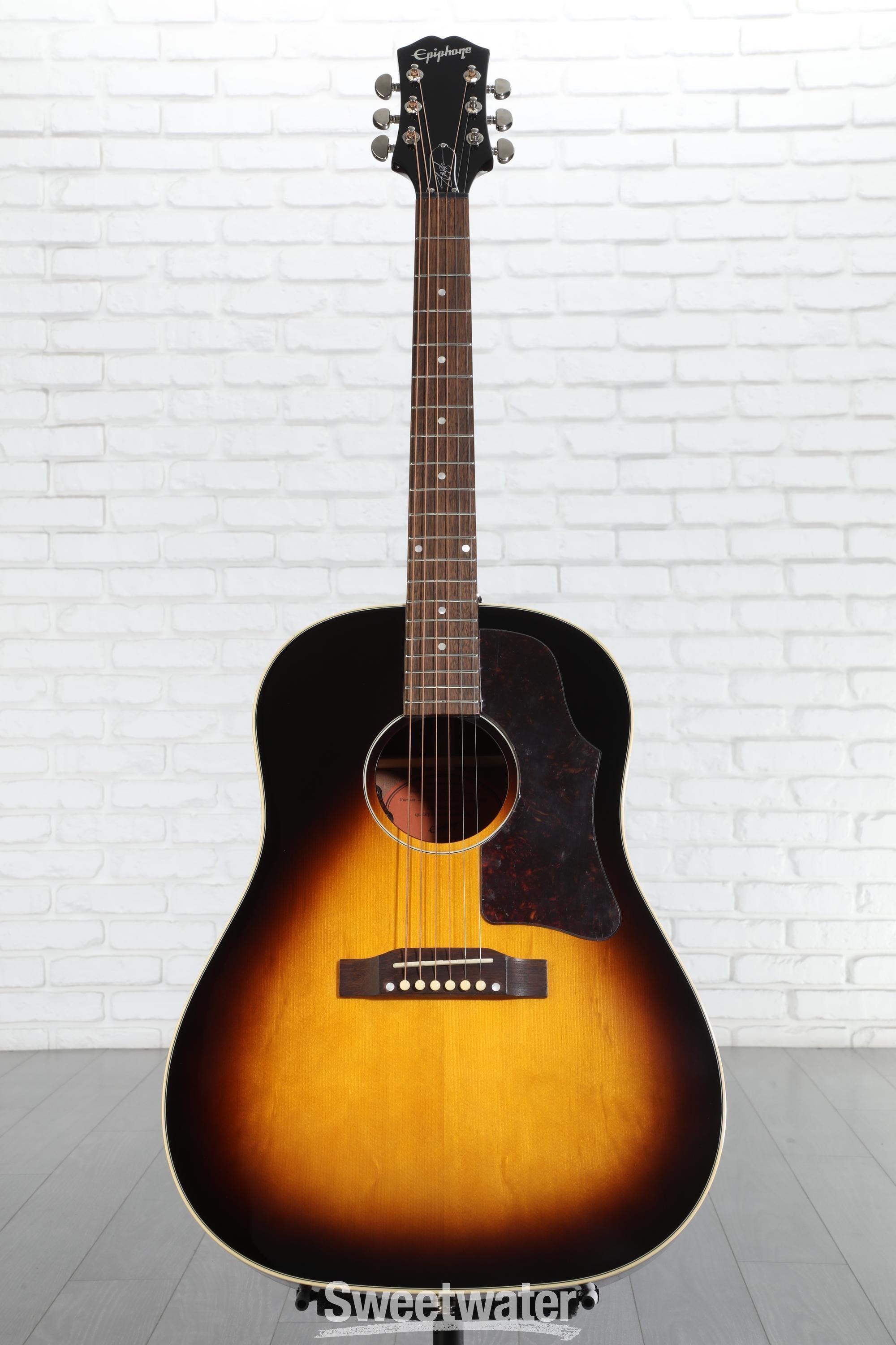 ギター Epiphone J-45 Slash Epiphone Slash J-45 Acoustic Guitar - November Burst | Sweetwater