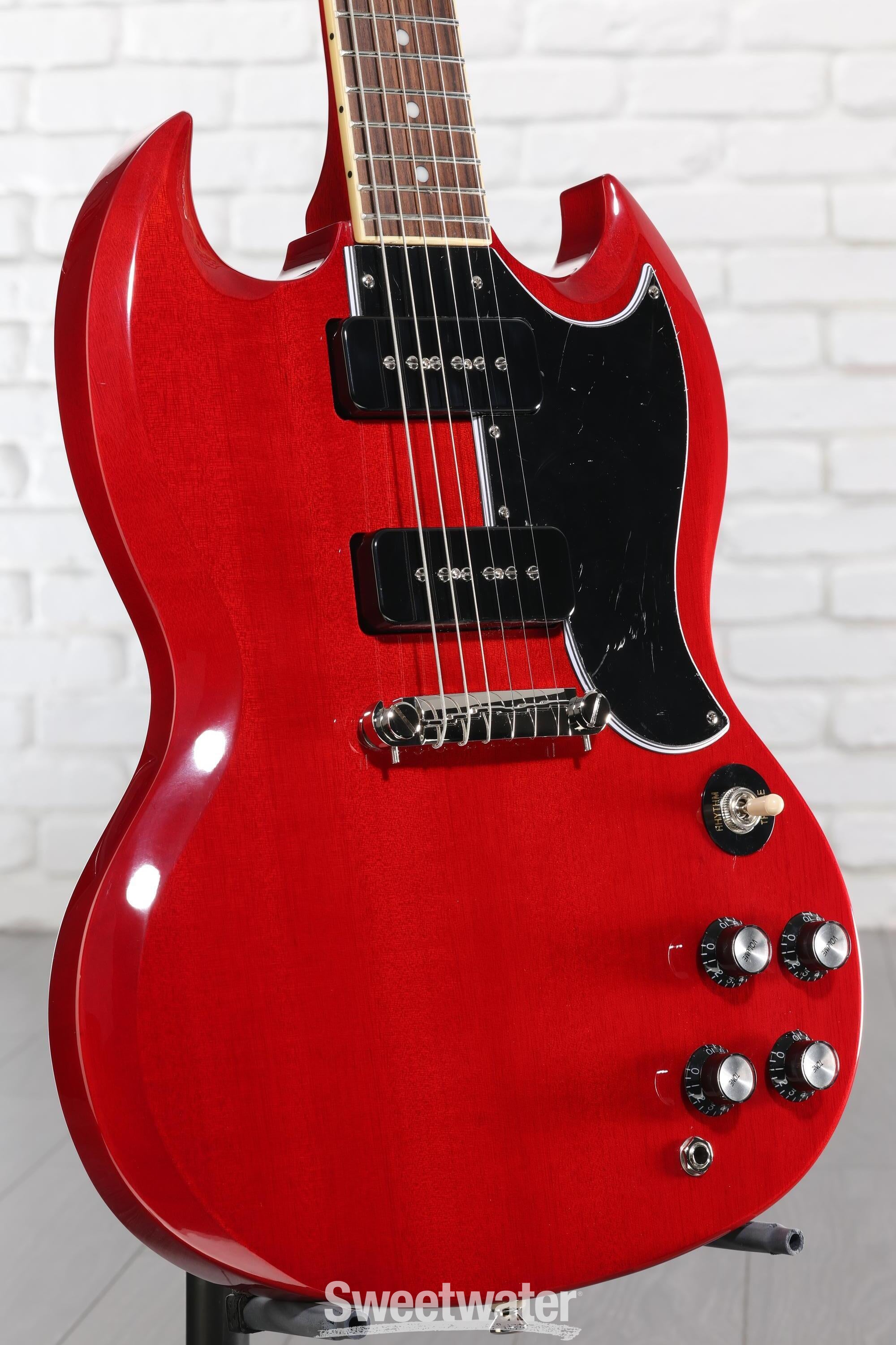 Photo of Epiphone SG Special P-90 Electric Guitar - Cherry Red
