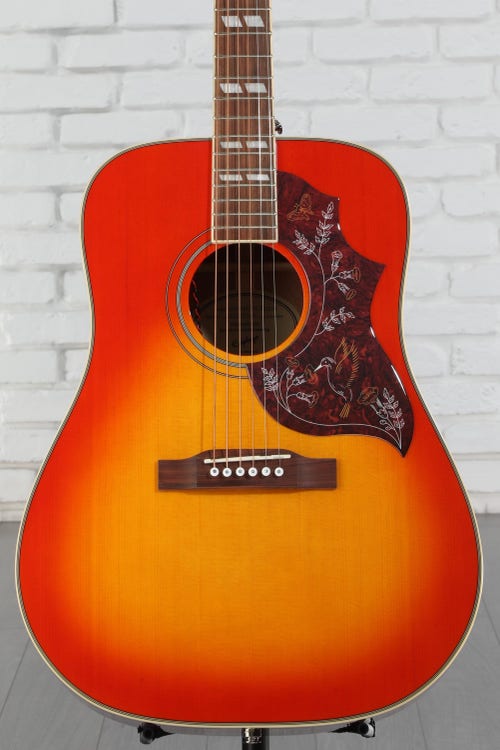 Epiphone Hummingbird Studio Acoustic-Electric Guitar - Faded Cherry Sunburst