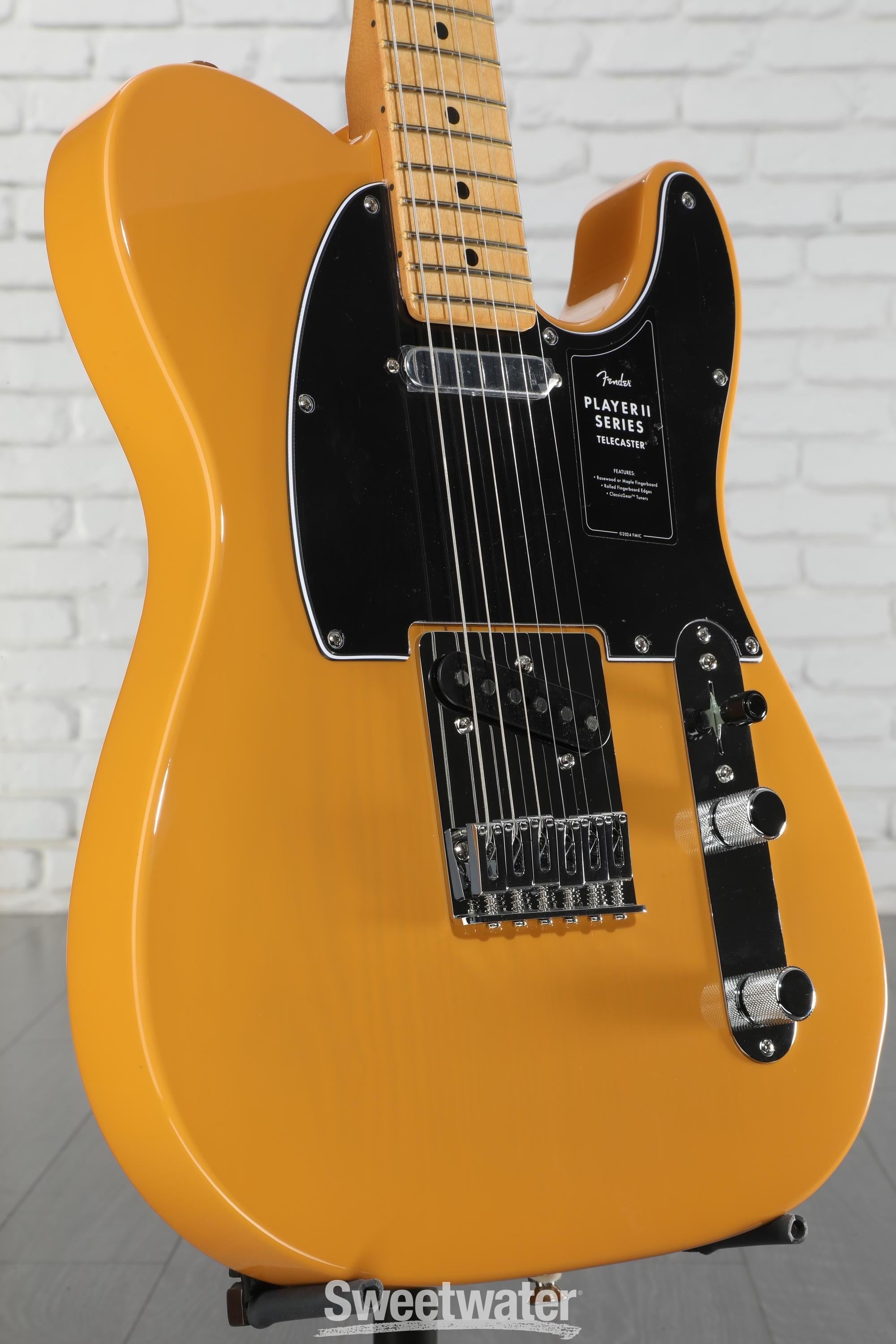 ギター Fender Player II Telecaster Butterscotch Fender Player II Telecaster Electric Guitar, Maple