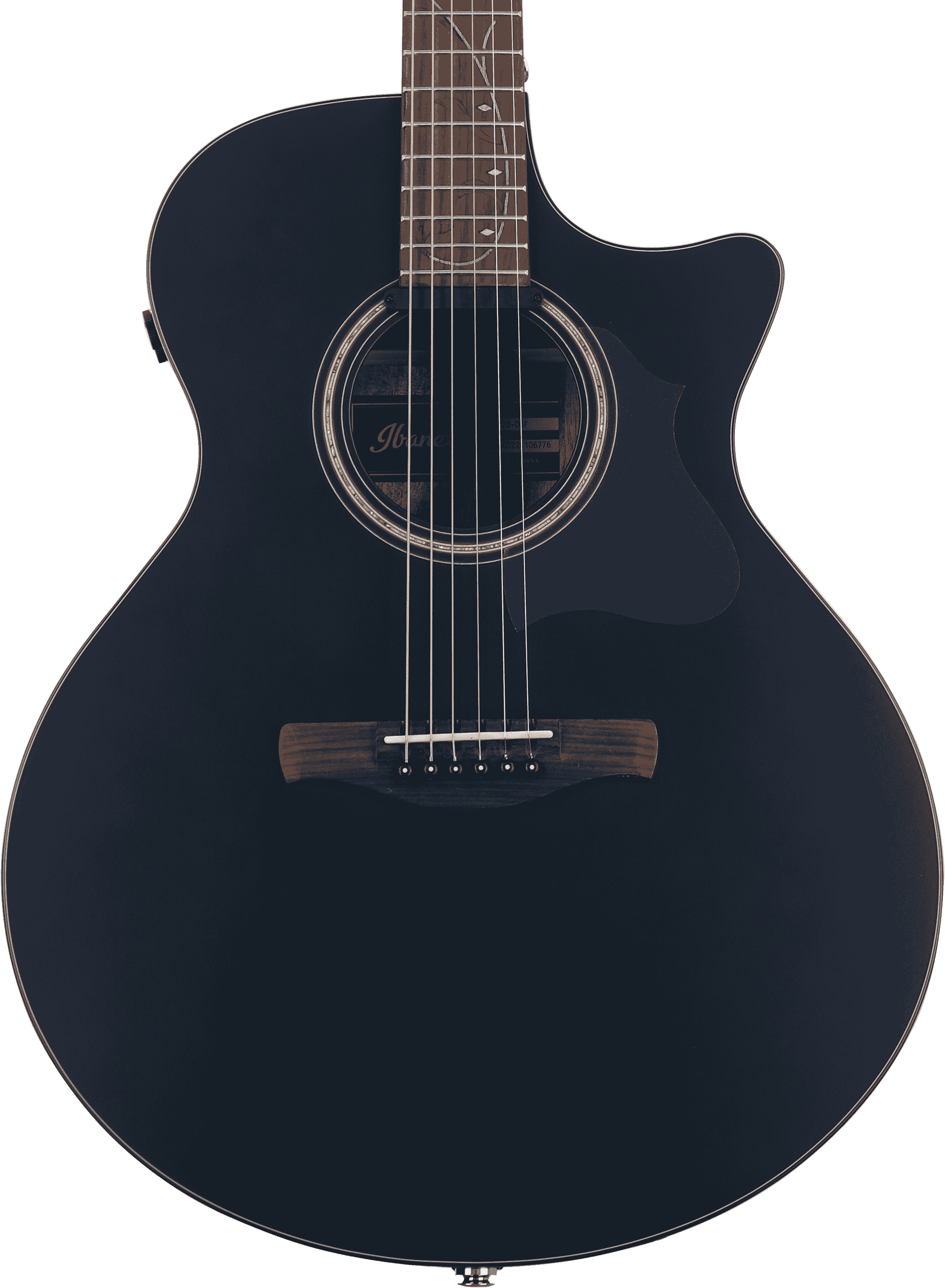 Ibanez AE275DBF Acoustic-electric Guitar - Dark Tide Blue Flat | Sweetwater