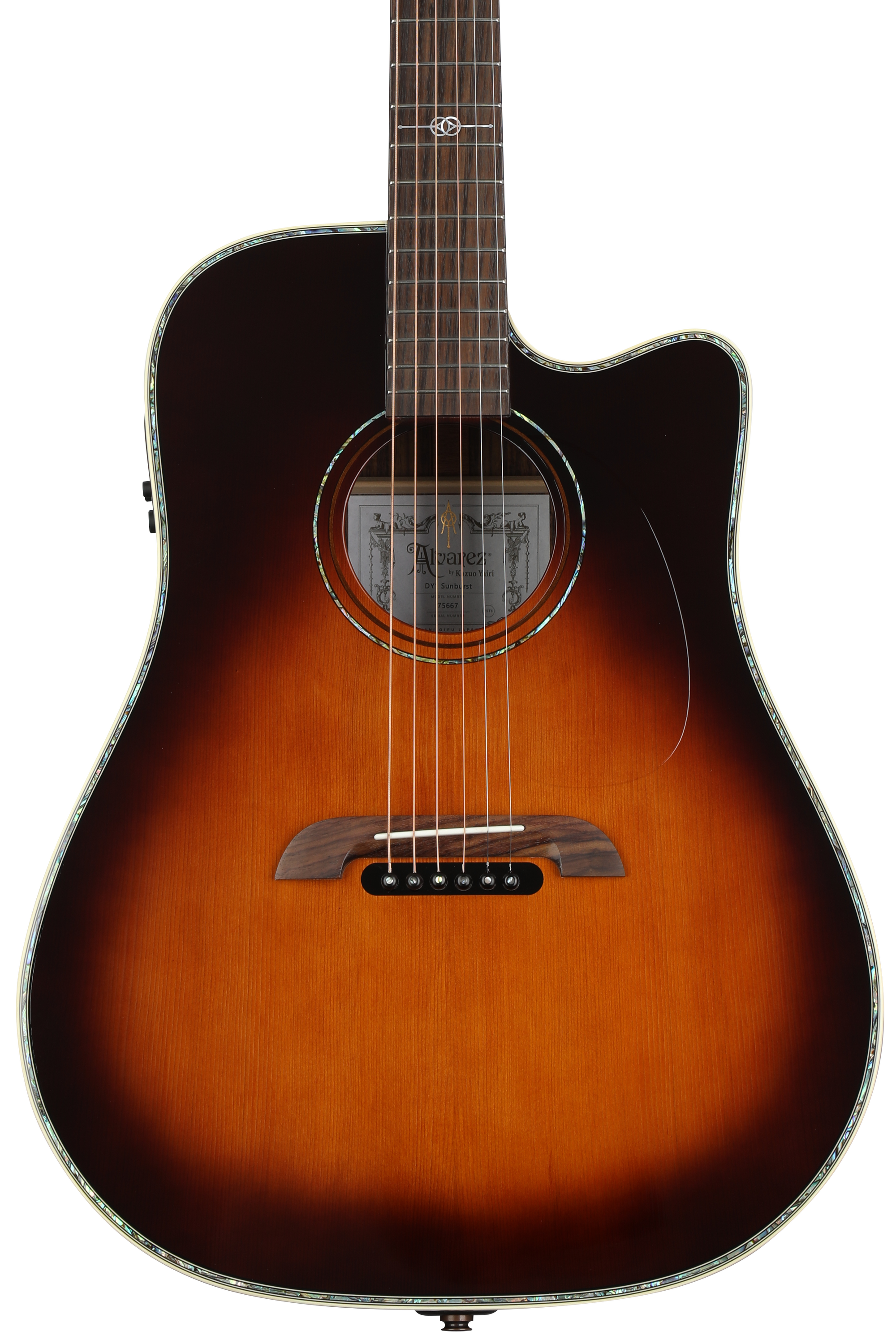 Alvarez Yairi DY1 Sunburst Stage Series Acoustic-electric Guitar