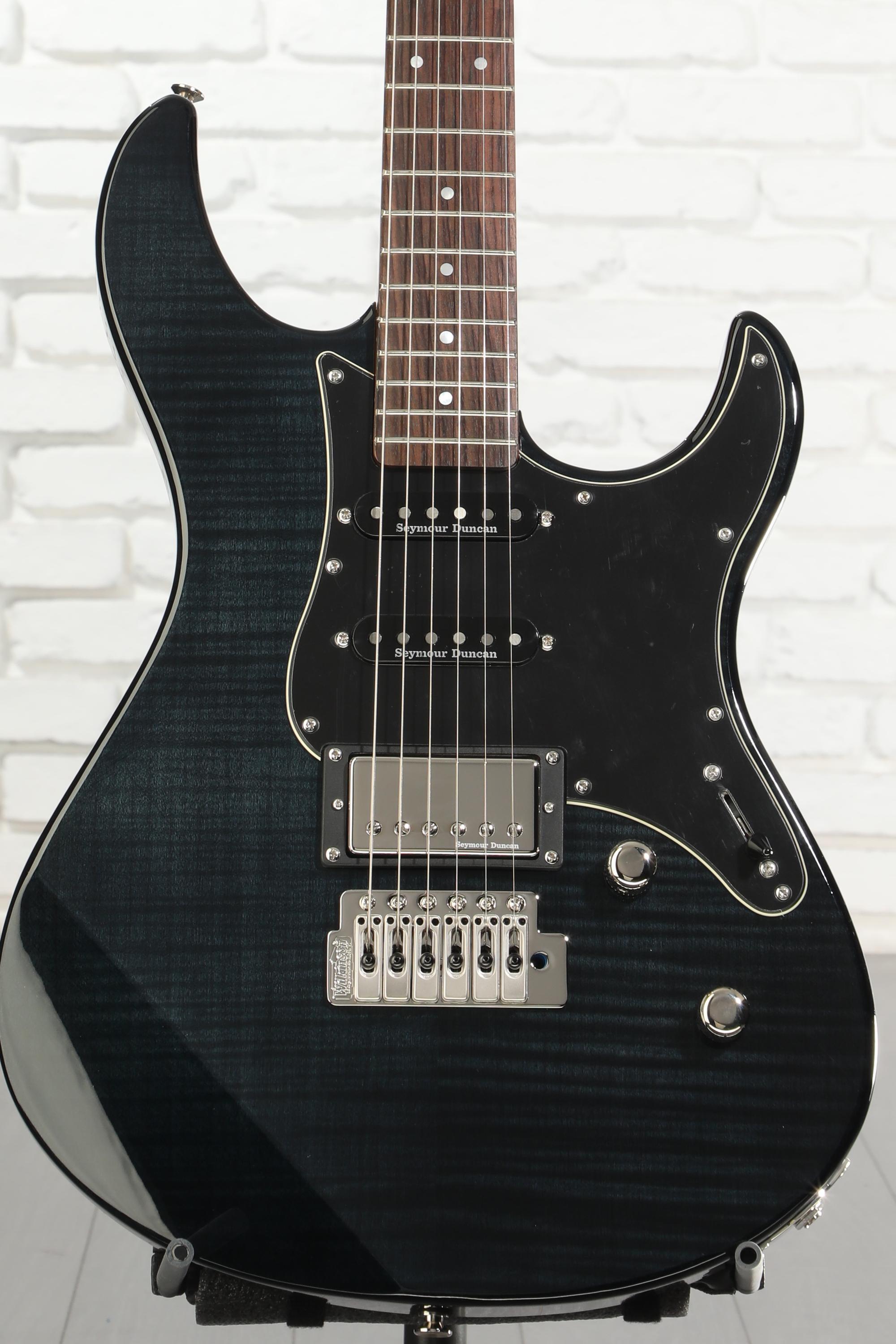 Yamaha PAC612VIIFM Pacifica Electric Guitar - Translucent Black