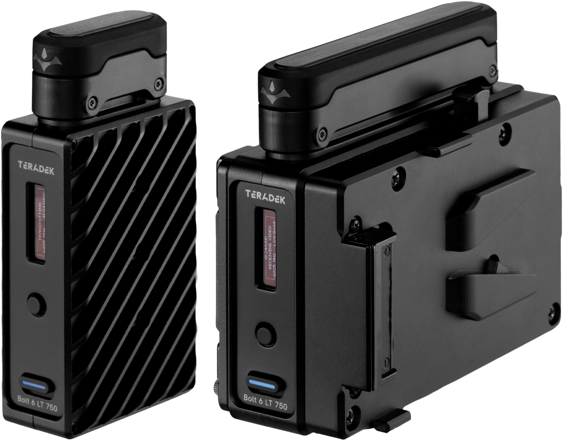 Photo of Teradek Bolt 6 LT 750 Wireless Video Transmitter and Receiver Set - Internal Antennas, V-Mount