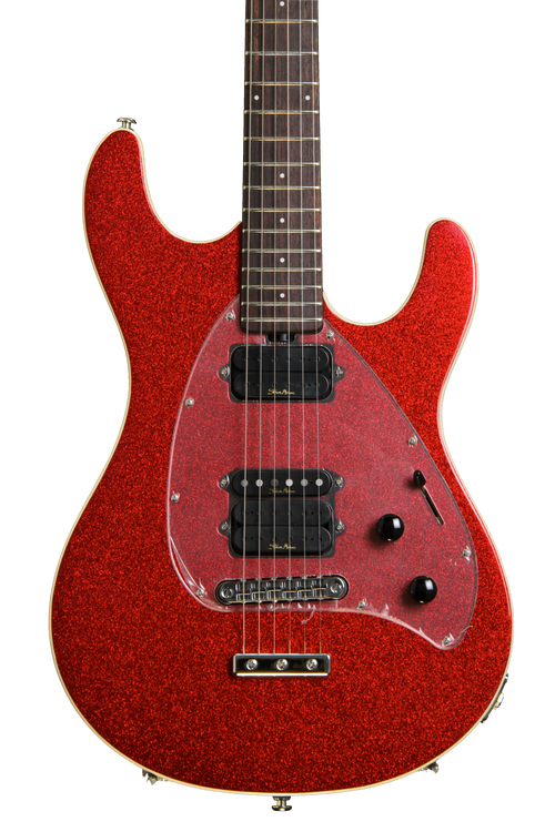Ernie Ball Music Man Steve Morse Y2D - Cardinal Red Sparkle
