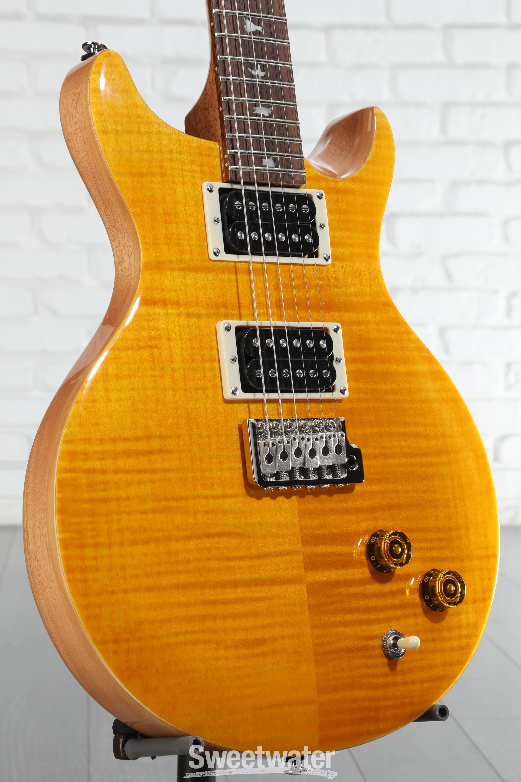 PRS SE Santana Electric Guitar - Santana Yellow