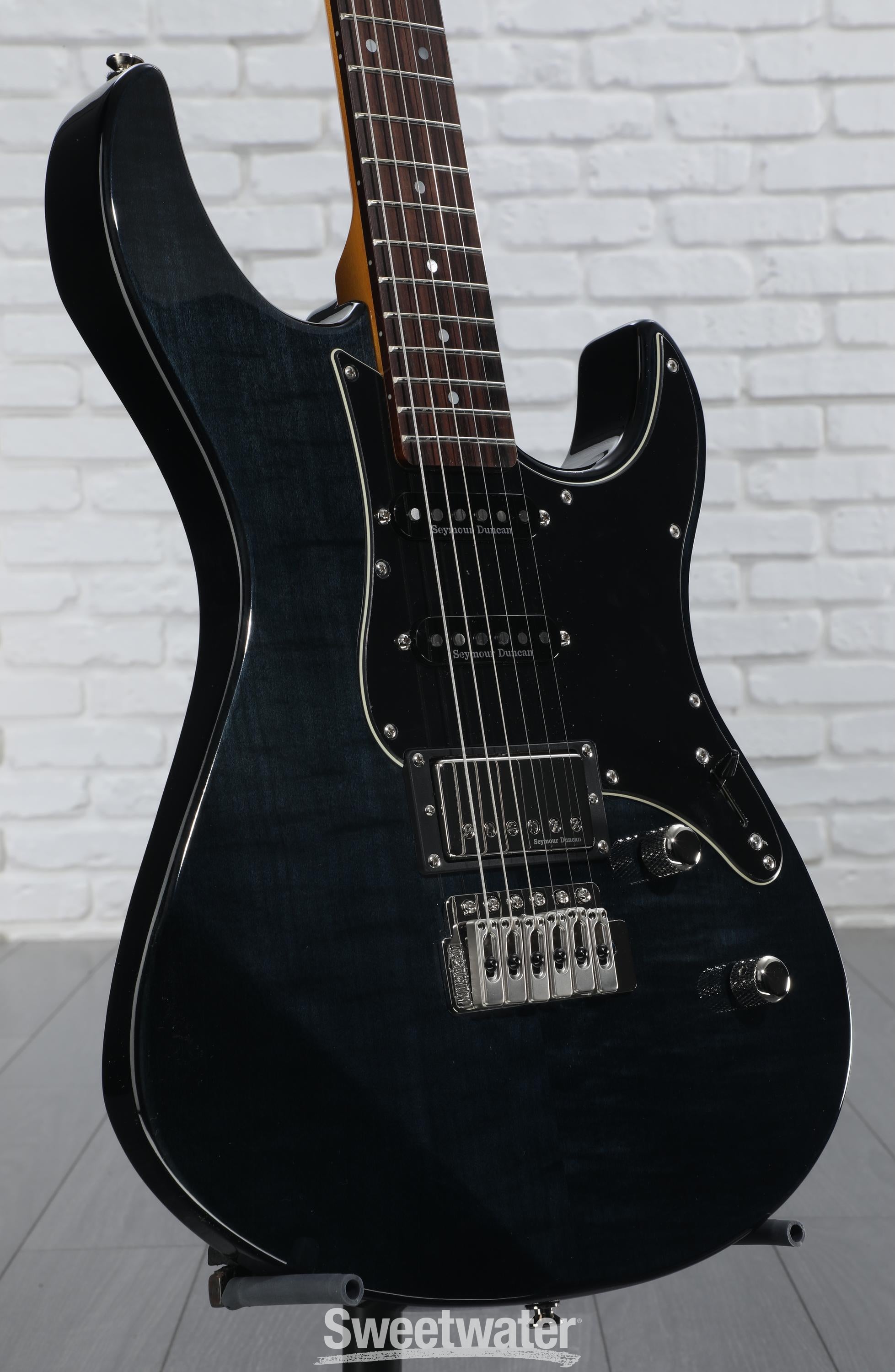 ギター Yamaha PACIFICA PAC612VII FM TBL PAC612VIIFM Pacifica Electric Guitar - Yamaha USA
