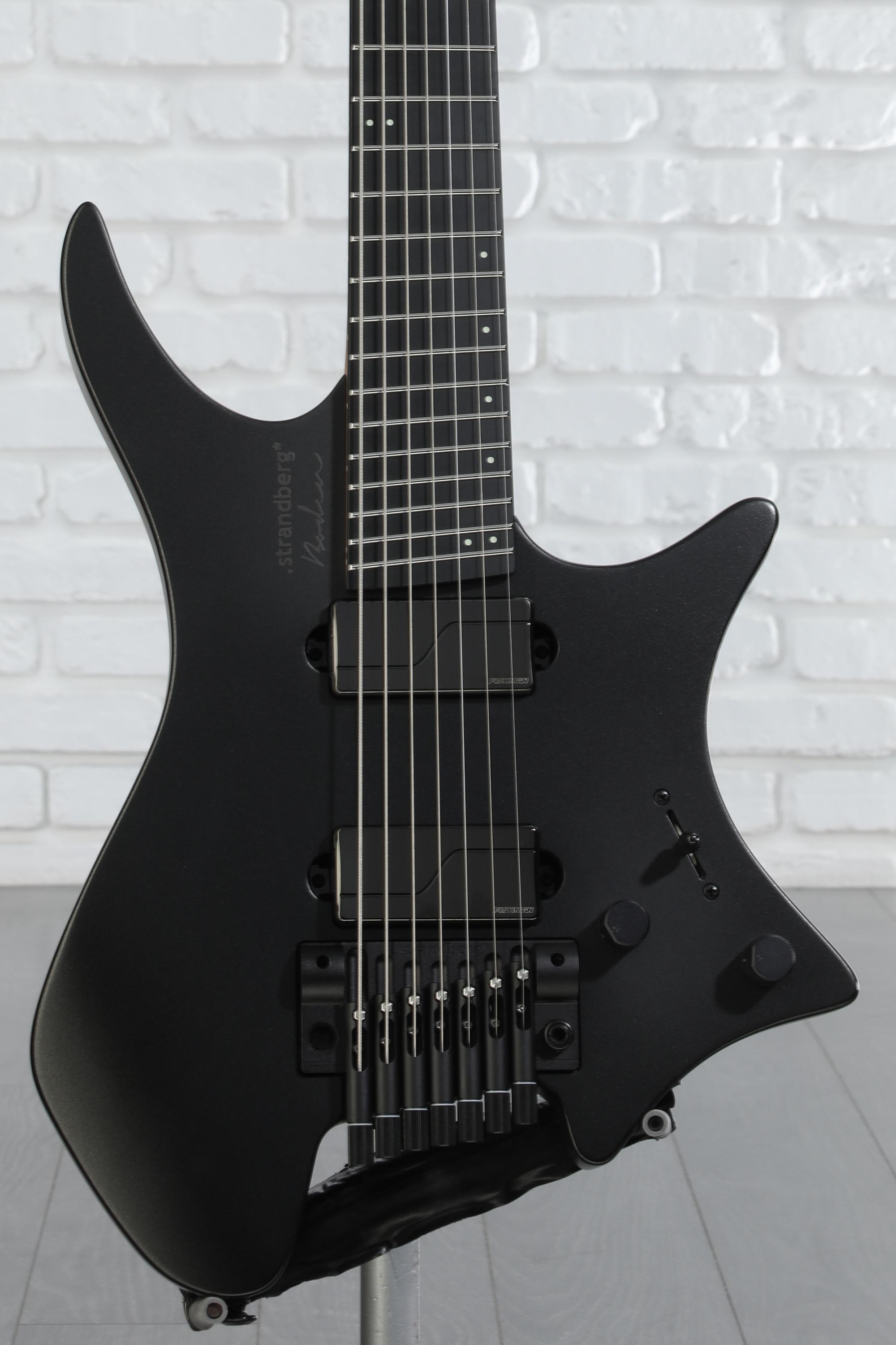 Strandberg Boden Metal NX 7 Tremolo Electric Guitar - Black