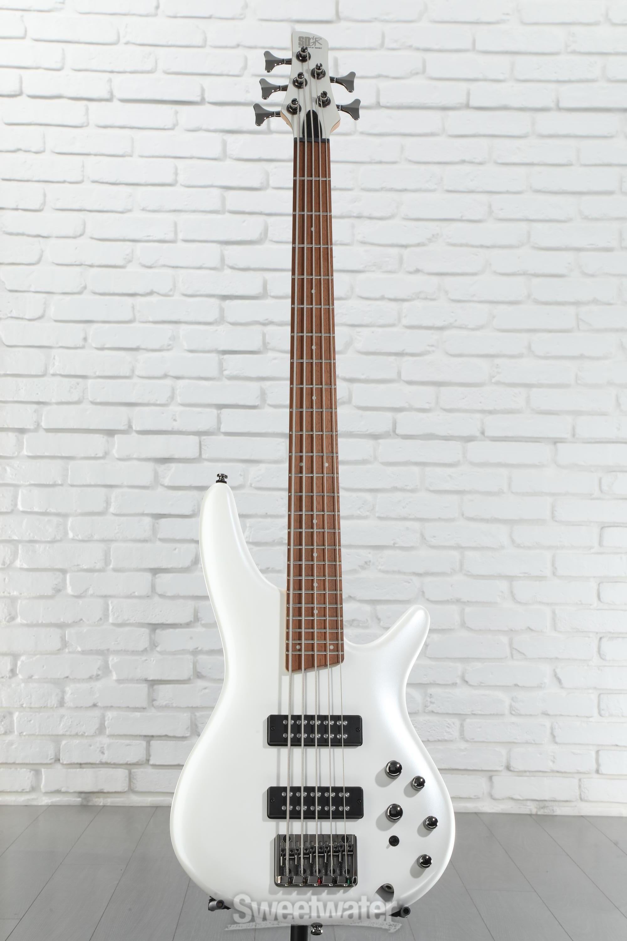 Amazon.com: Ibanez SR305E - Pearl White : Musical Instruments