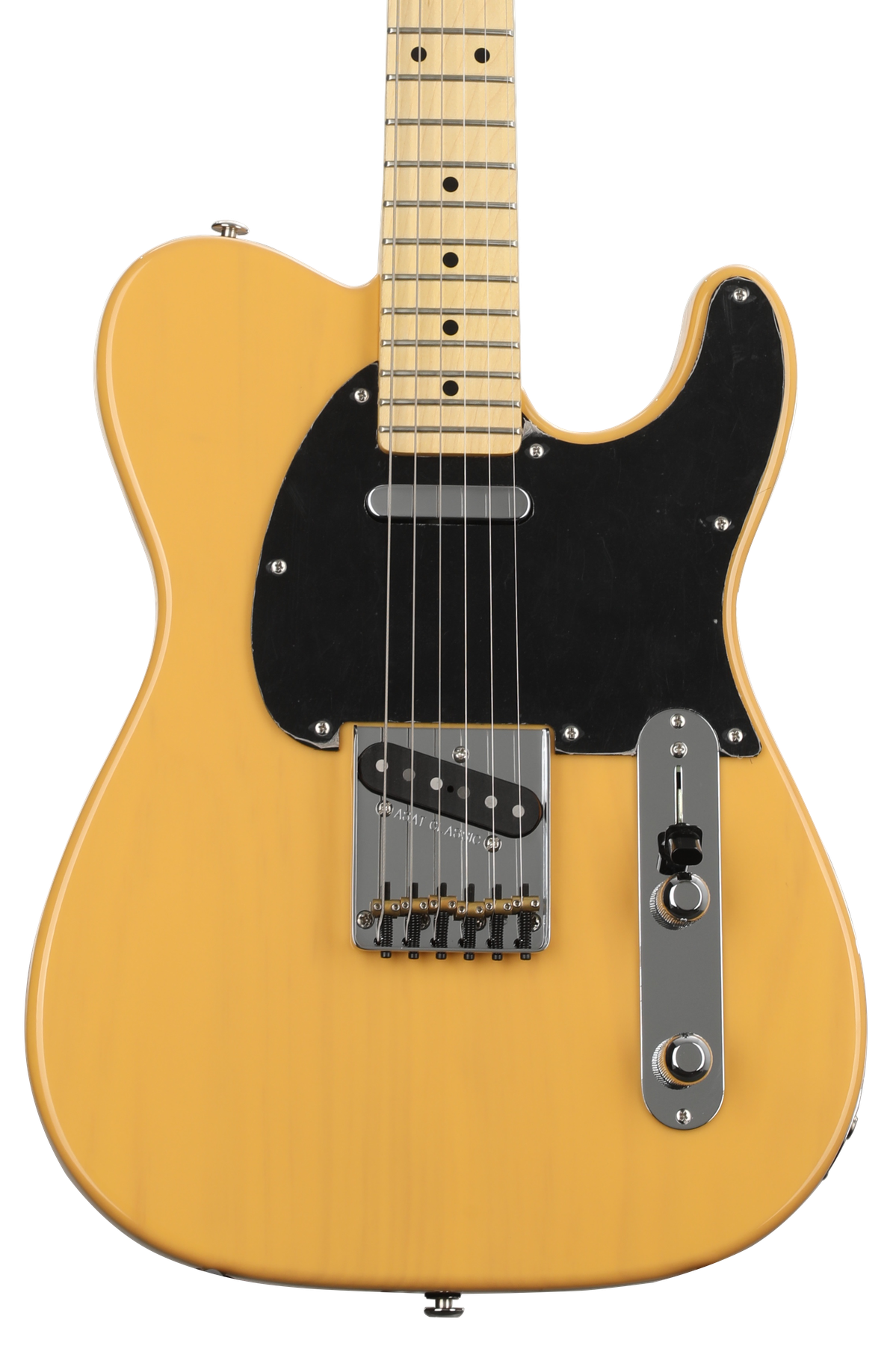 G&L Fullerton Deluxe ASAT Classic AlNiCo Electric Guitar - Butterscotch ...