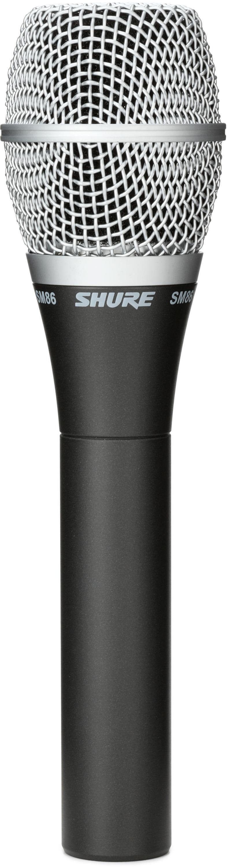 Shure SM86 Cardioid Condenser Handheld Vocal Microphone