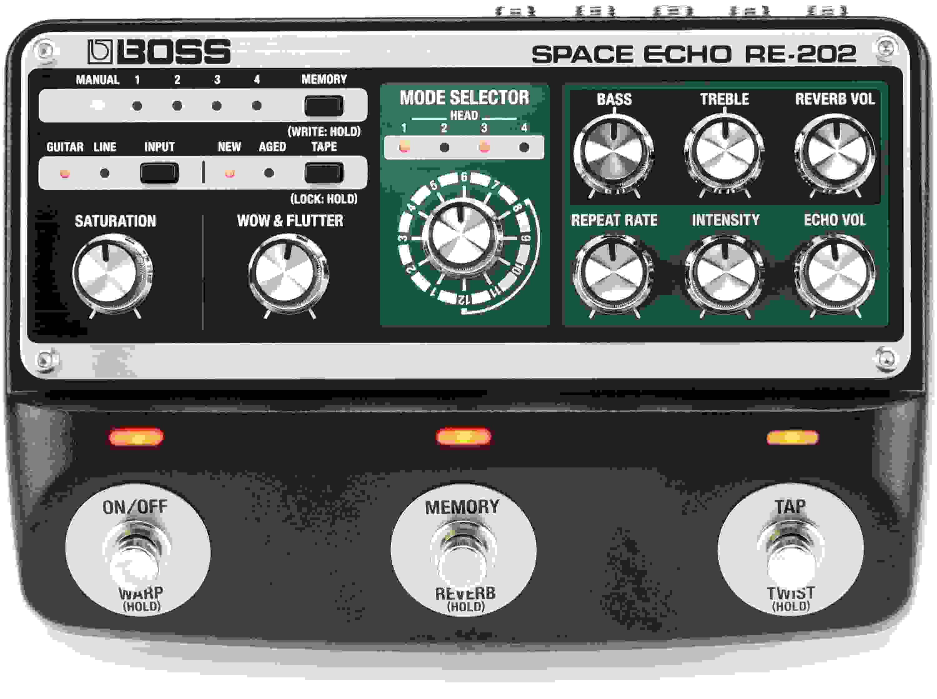 Boss RE-202 Space Echo Digital Delay Pedal