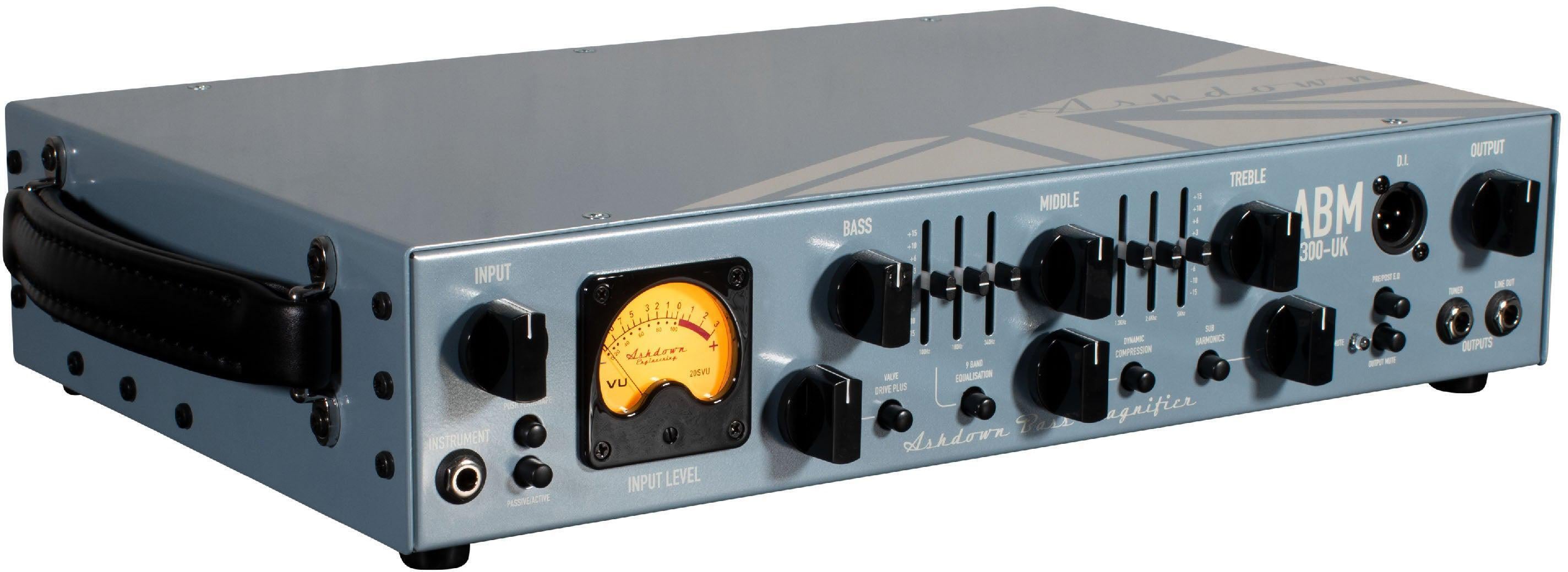 Ashdown ABM 500 RC Evo III 575-Watt Rackmount Bass Head | Sweetwater