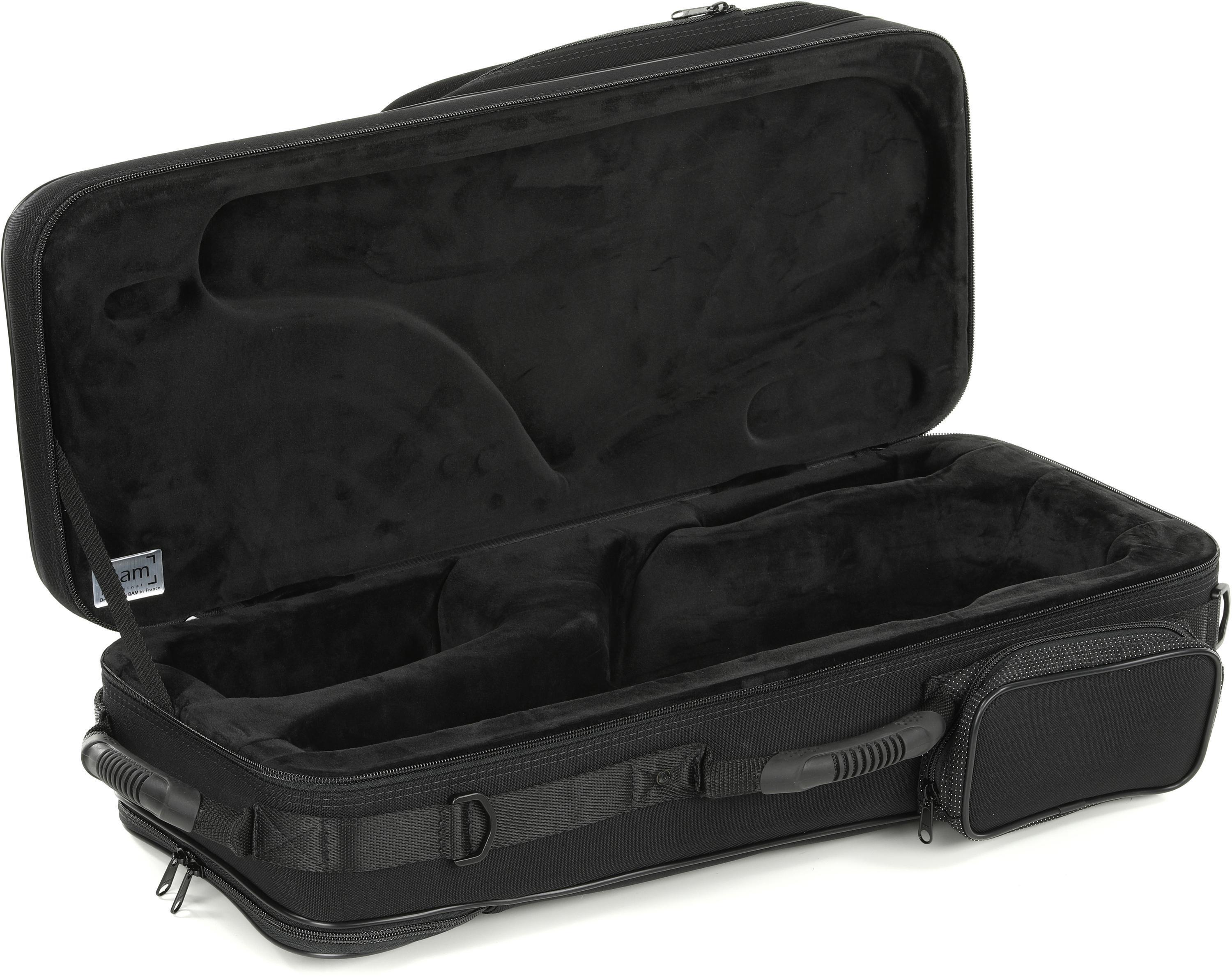 BAM 3021SN Trekking Alto Saxophone Case - Black | Sweetwater