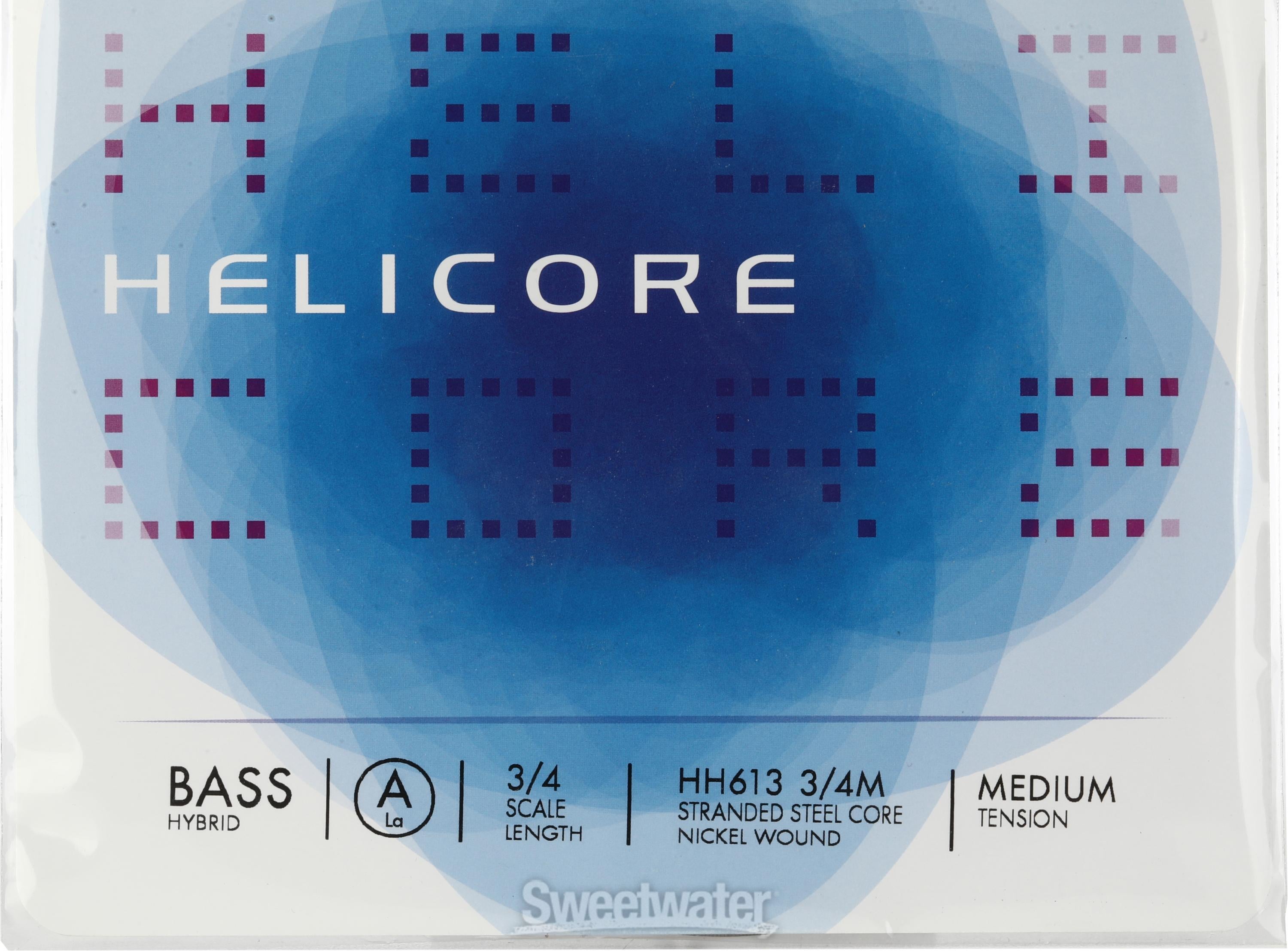 中古弦　D'Addario Helicore HH611 3/4M D'Addario HH613 3/4M Helicore Hybrid Double Bass A String