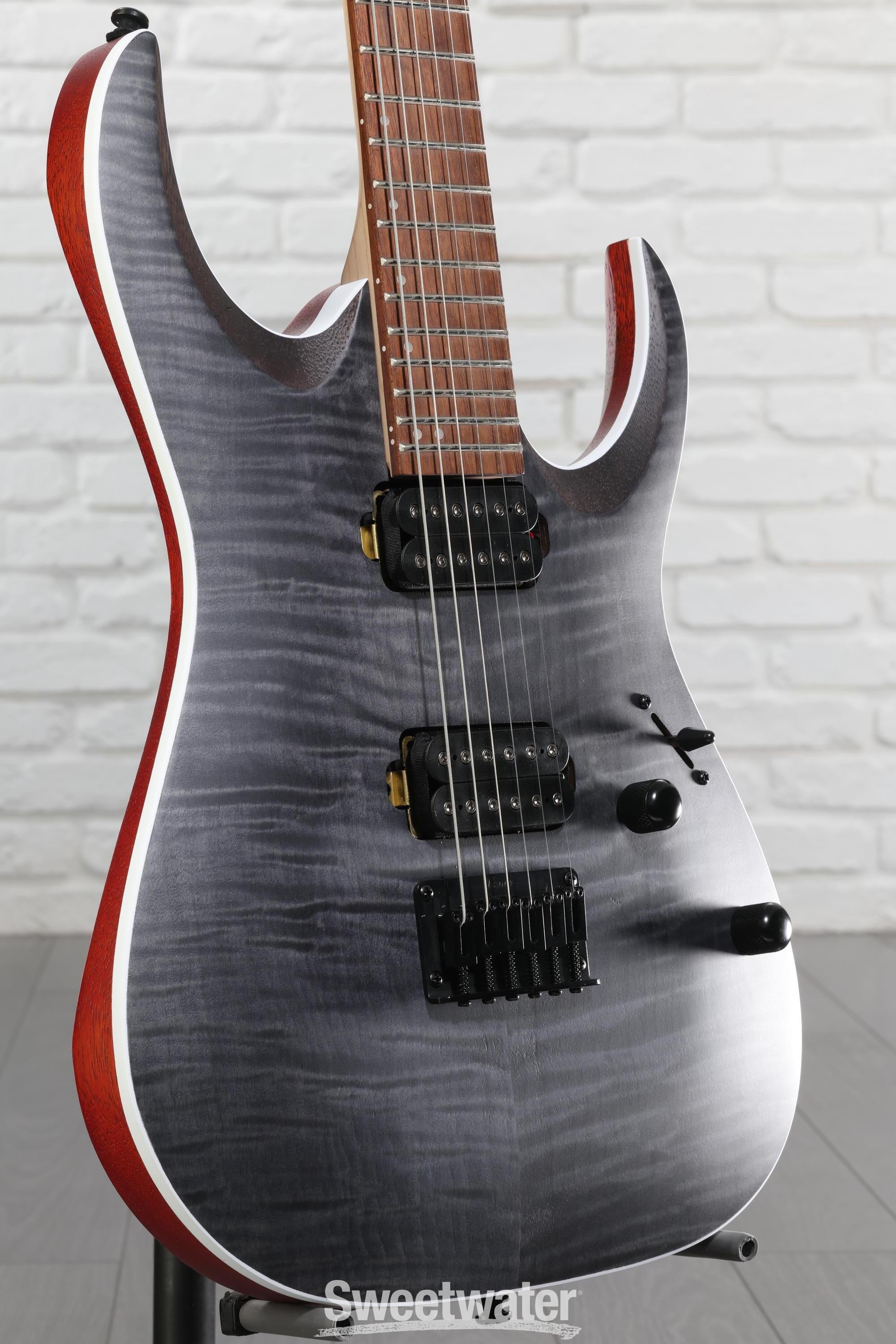 Ibanez Standard RGA42FM - Transparent Gray Flat | Sweetwater