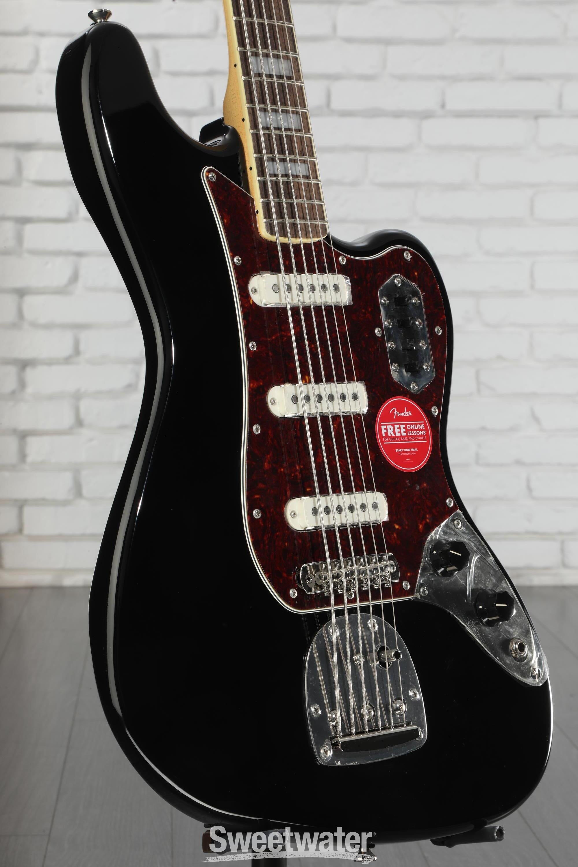 eroppi1960　Classic Vibe Bass VI Black Squier FSR Classic Vibe Bass VI Black – Chicago Music Exchange