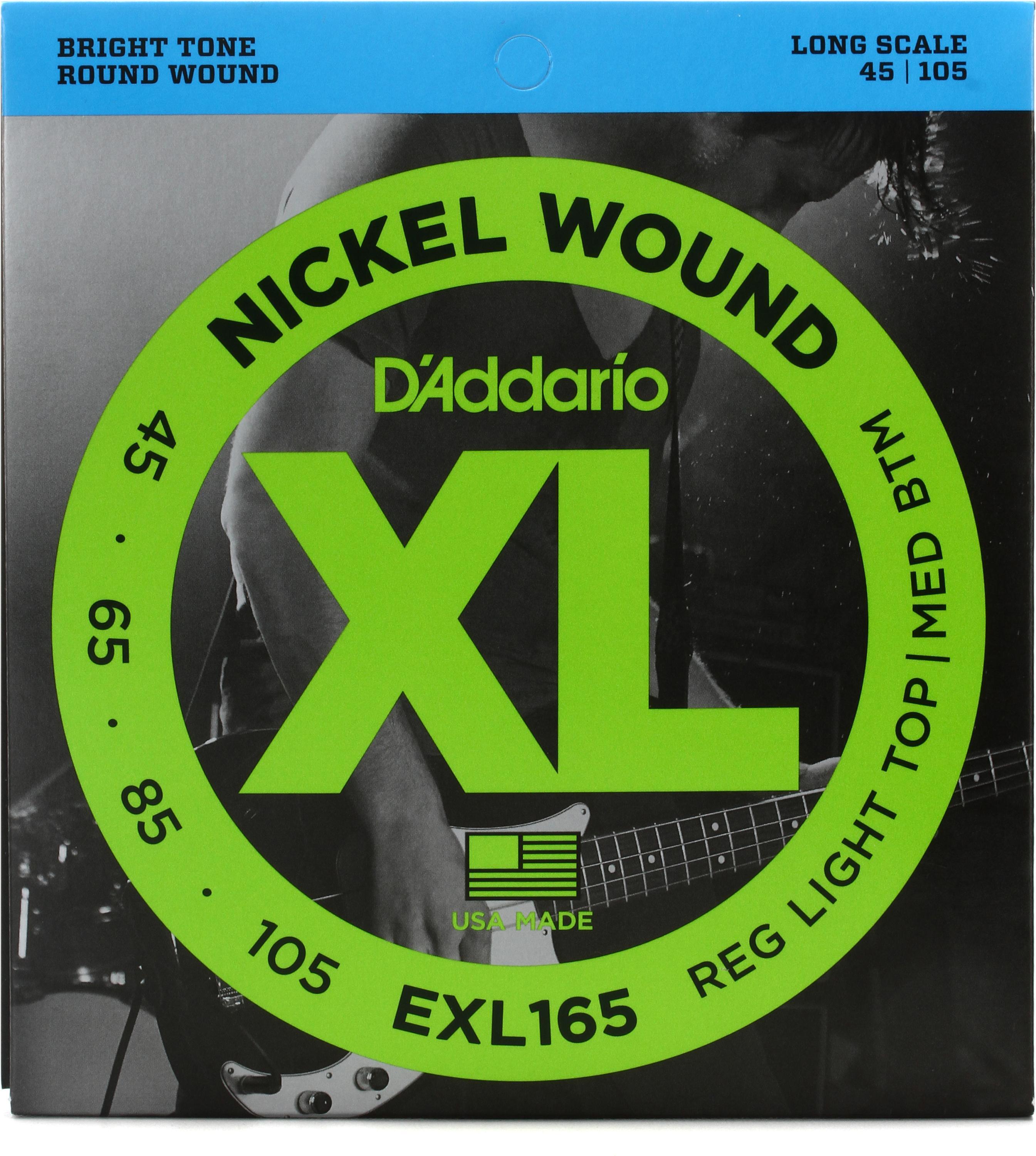 D’ ADDARIO EXL165 CORDE PER BASSO 45-105 - Foto 6