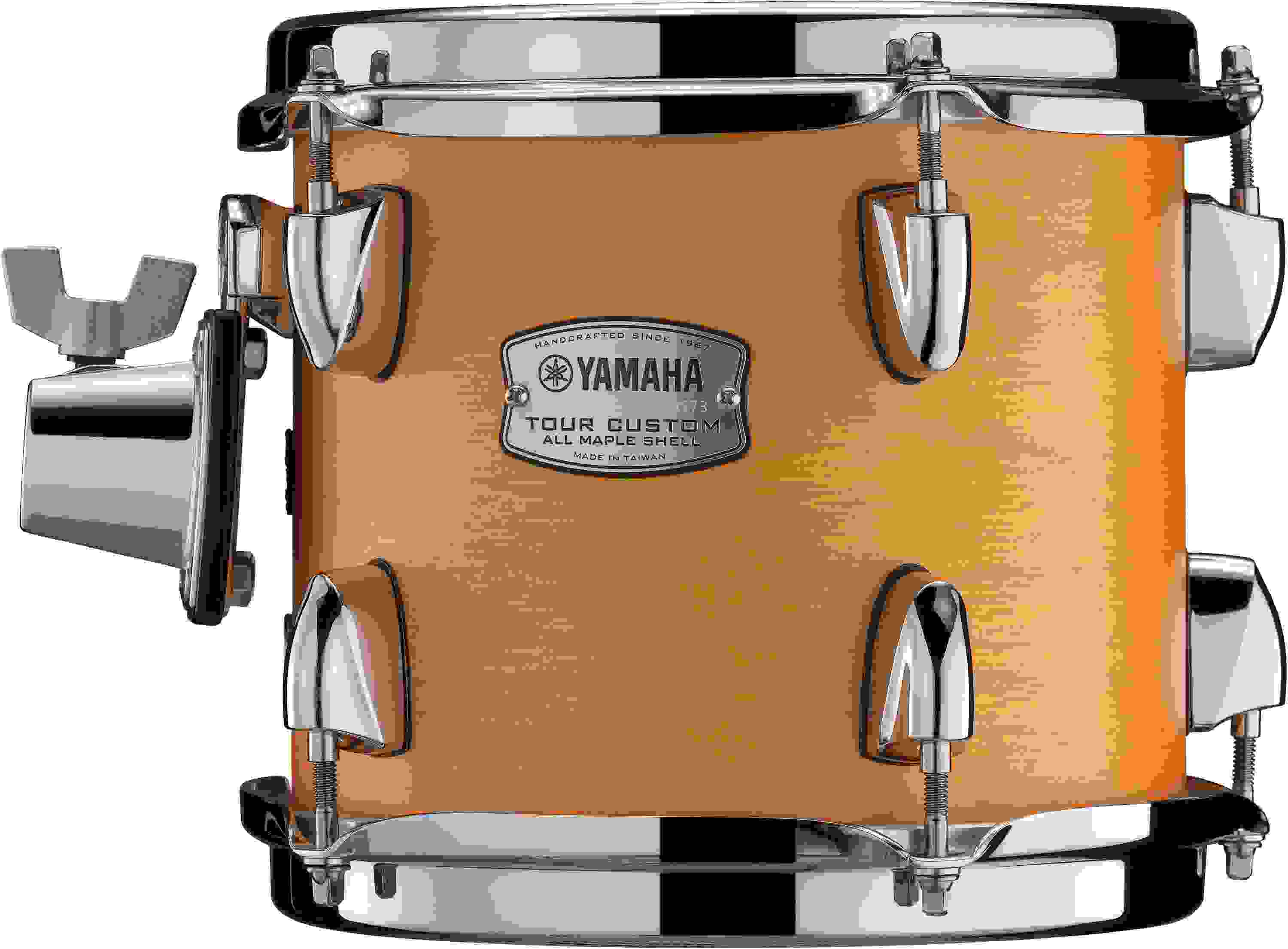 Yamaha TMT-0807 Tour Custom Mounted Tom - 8 x 7 inch - Caramel Satin