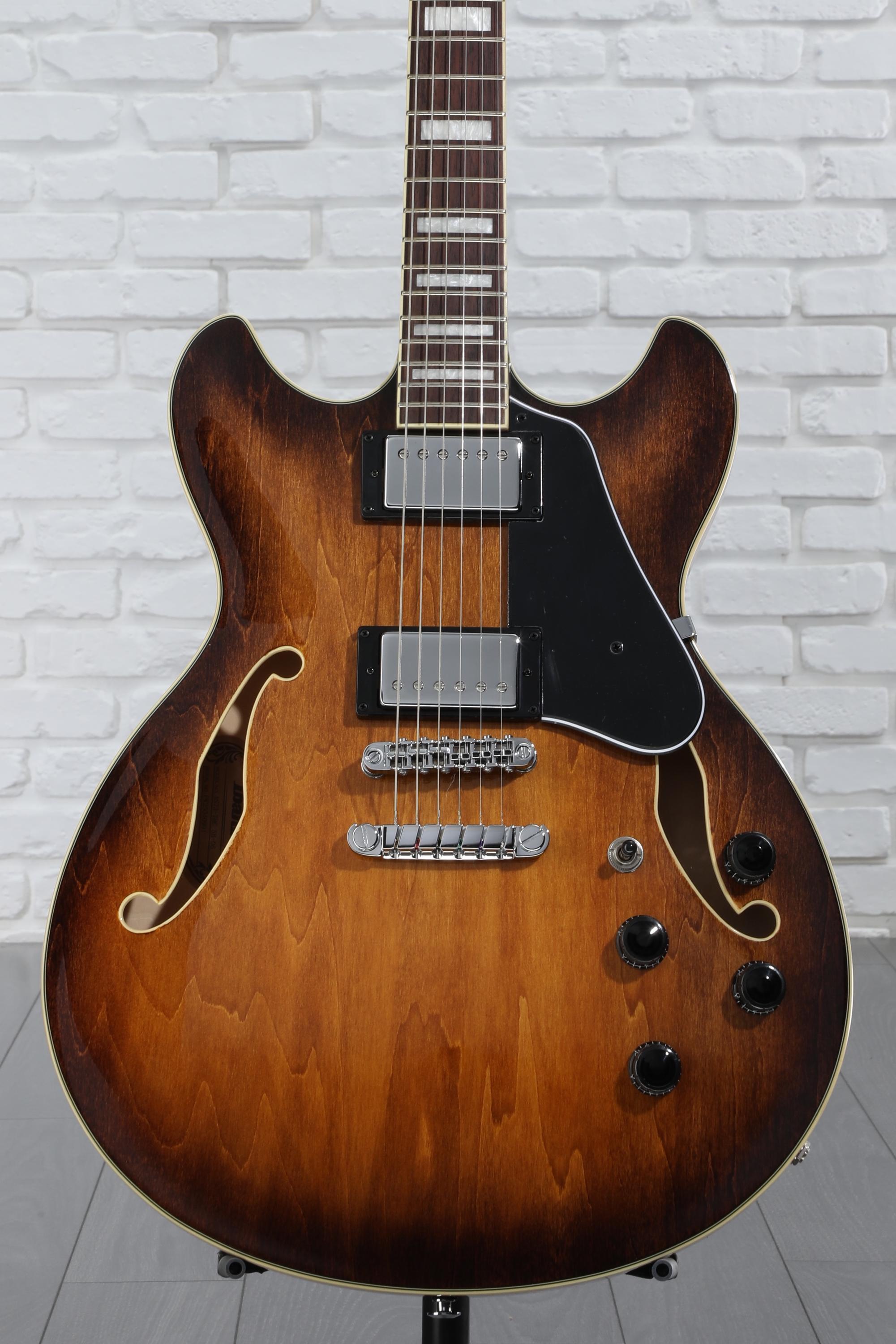 Ibanez Artcore AS73 Semi-Hollow Electric Guitar - Tobacco Brown