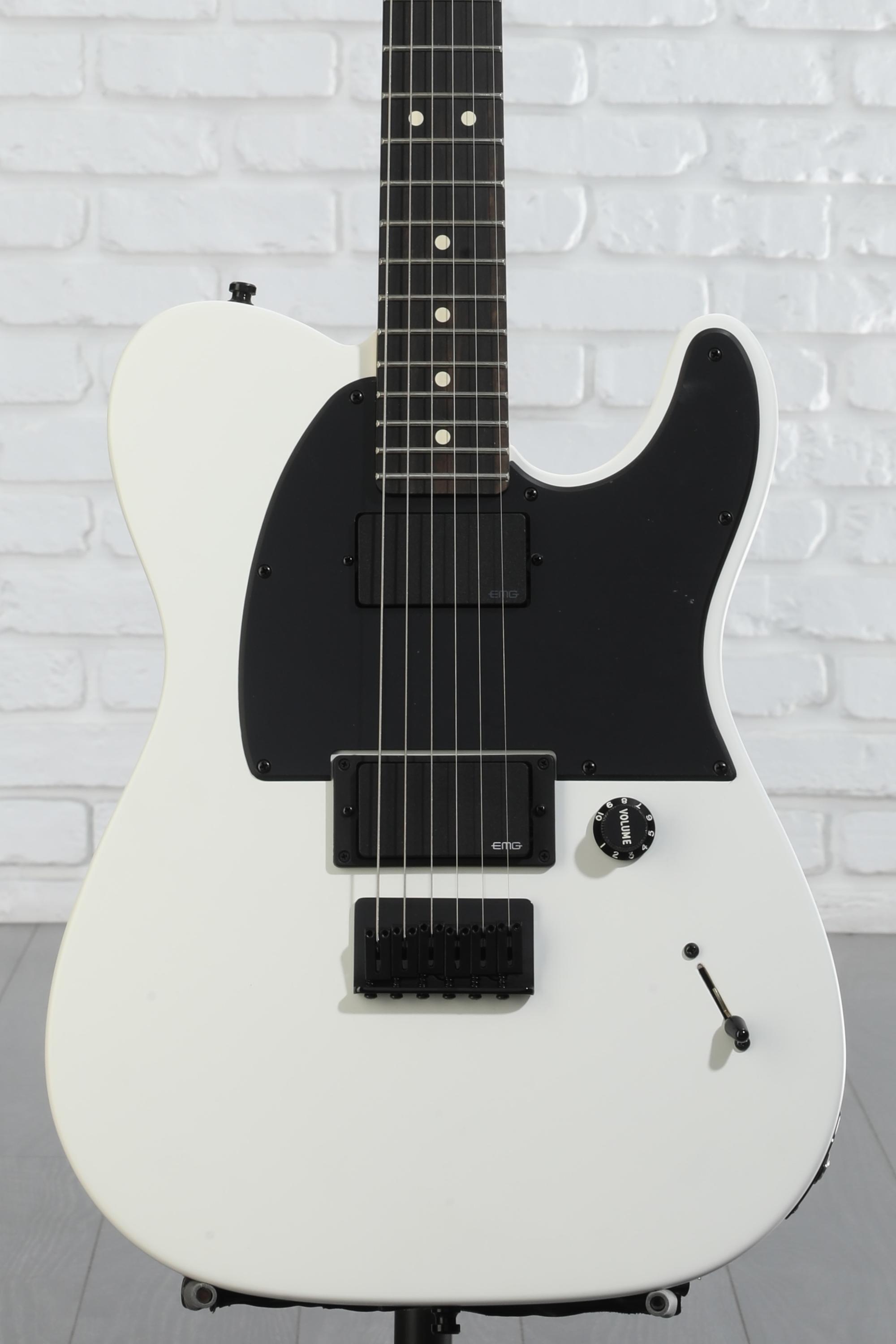 新品同様 - HH Telecaster Root Jim Fender White Fingerboard Ebony with ギター