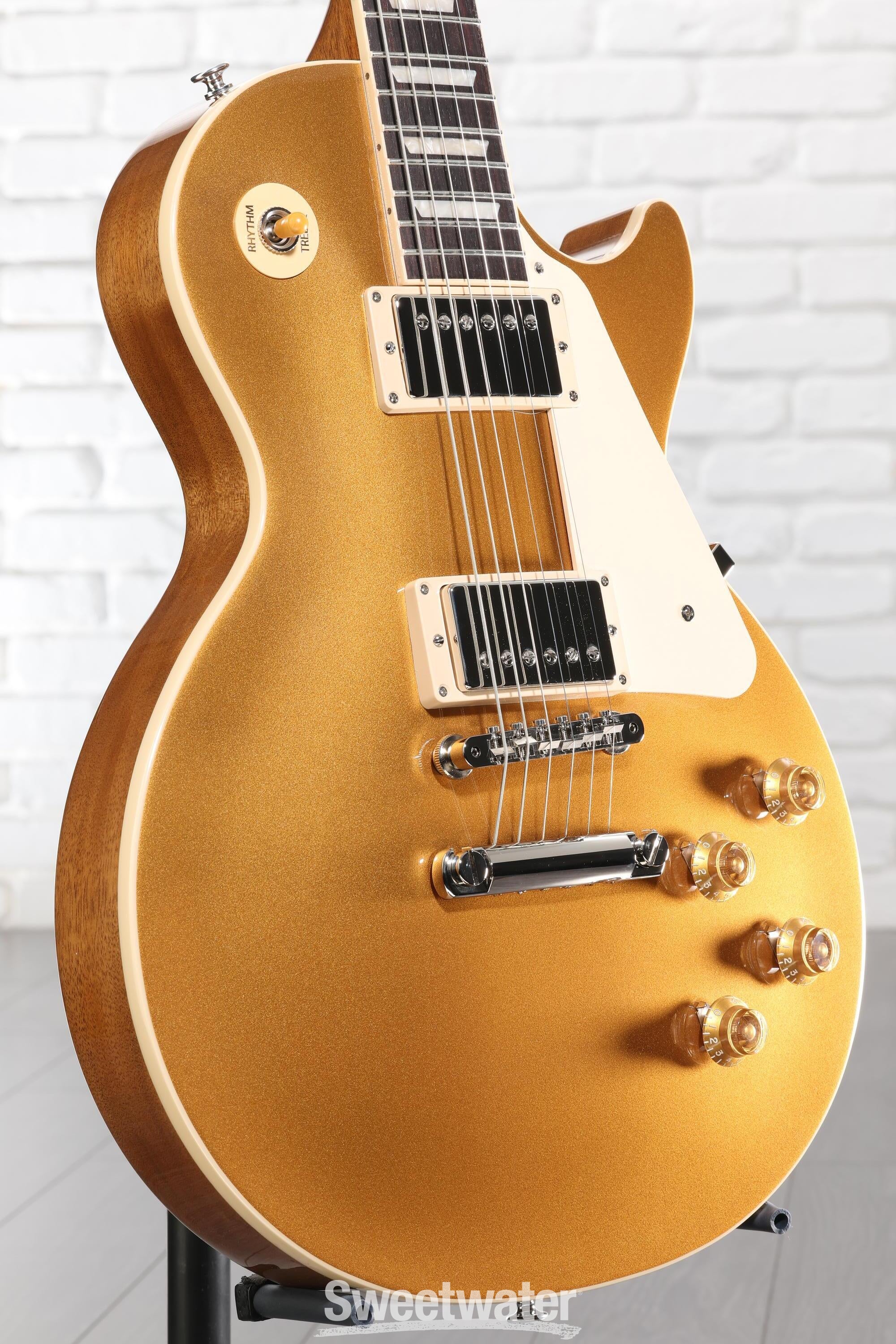 Gibson Les Paul Standard '50s Electric Guitar - Gold Top | Sweetwater