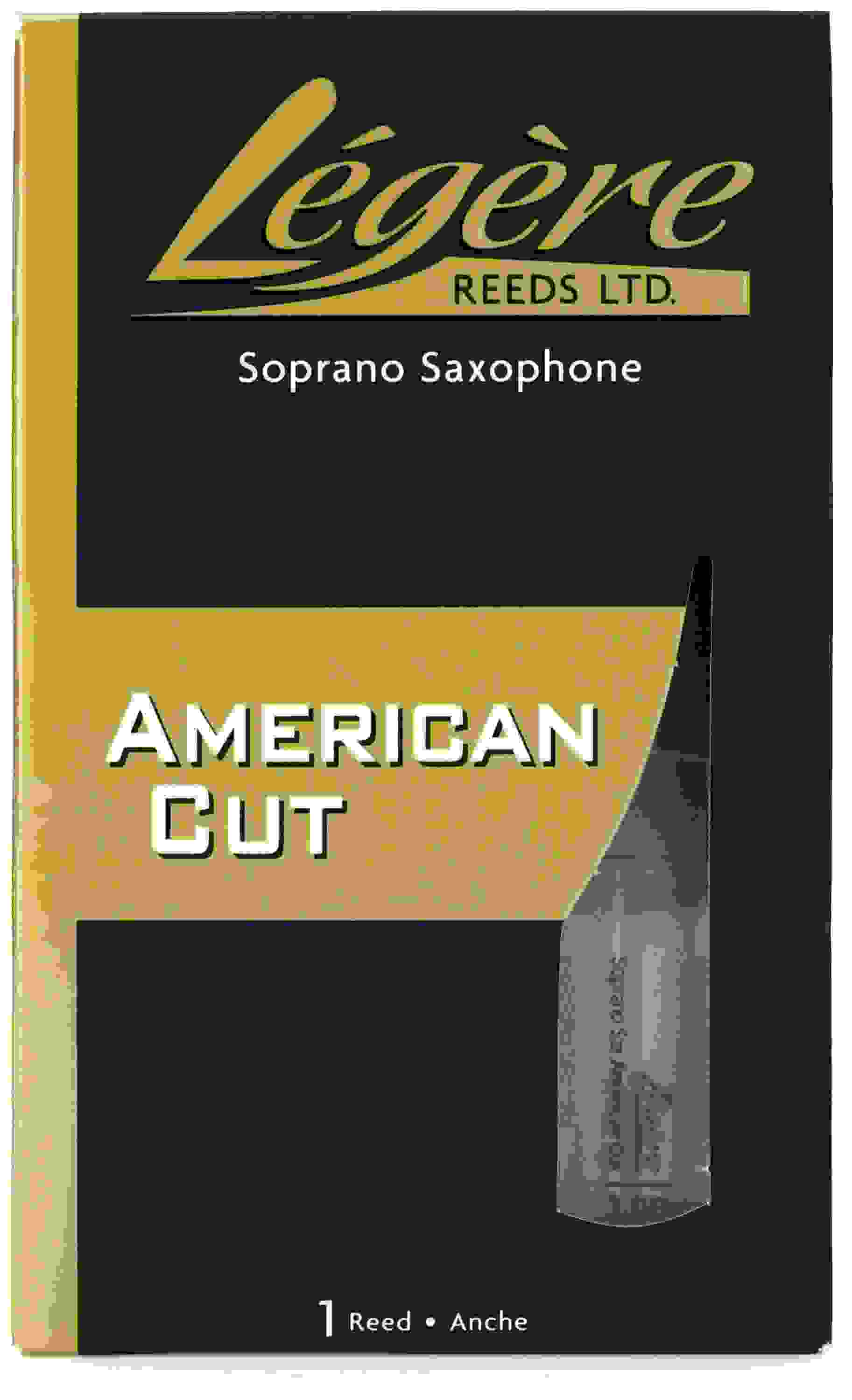 Legere LGSSA-3 - American Cut Soprano Saxophone Reed - 3.0