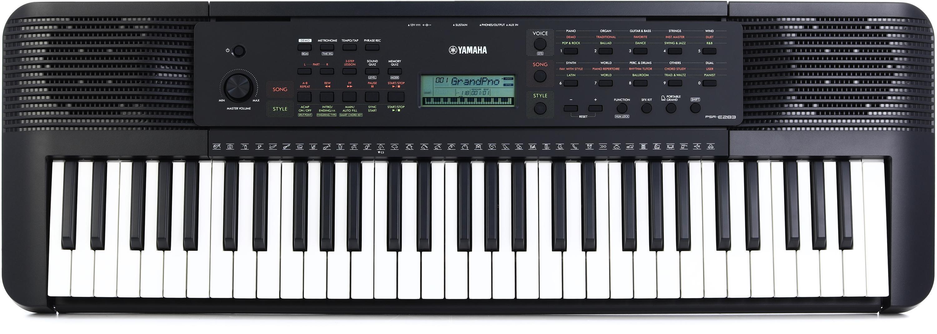 Yamaha PSRE283 61-key Entry-level Portable Keyboard
