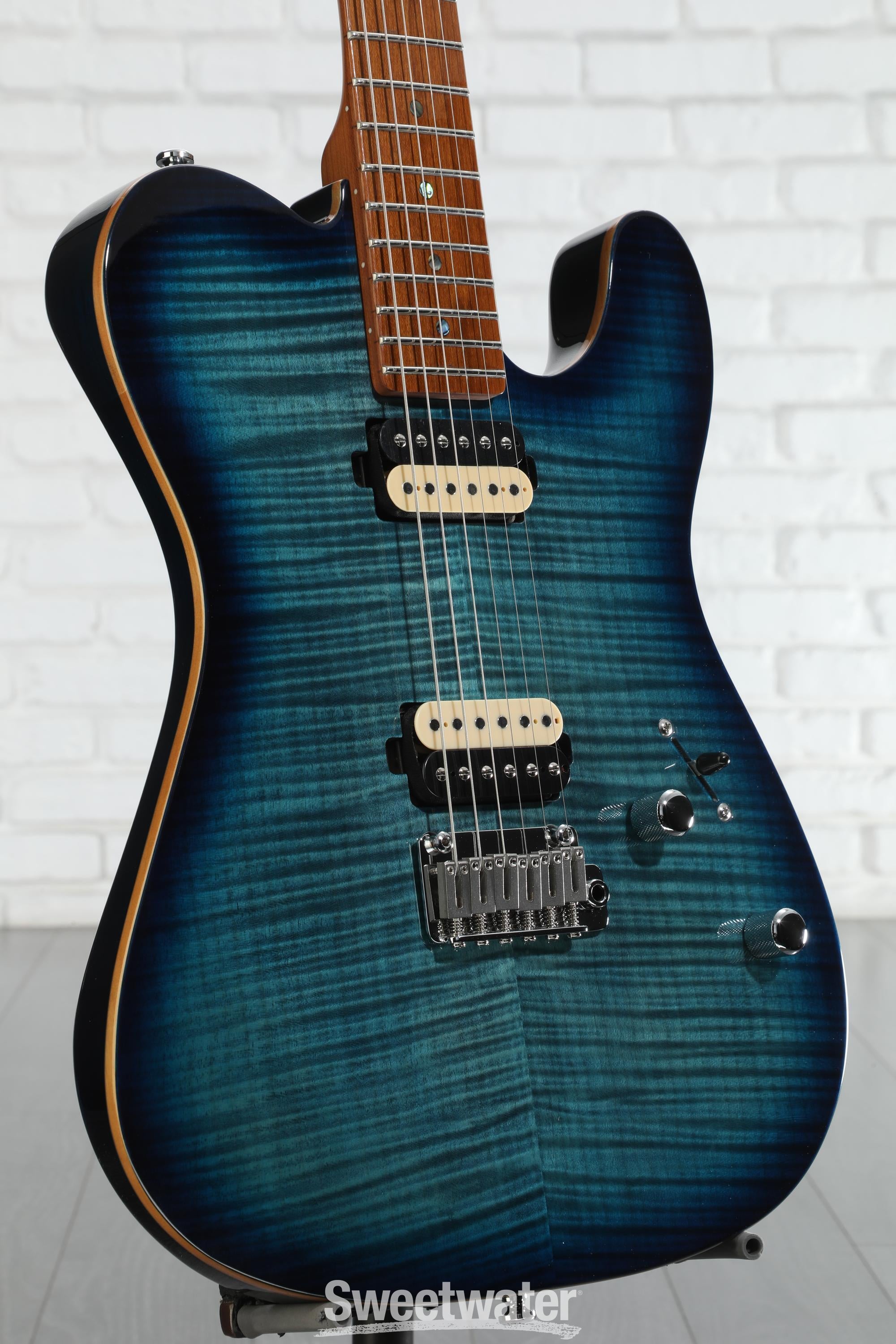 Sire Larry Carlton T7 FM Electric Guitar - Transparent Blue