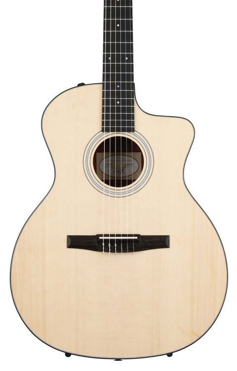 Taylor 114ce-N - Layered Walnut back and sides Reviews | Sweetwater