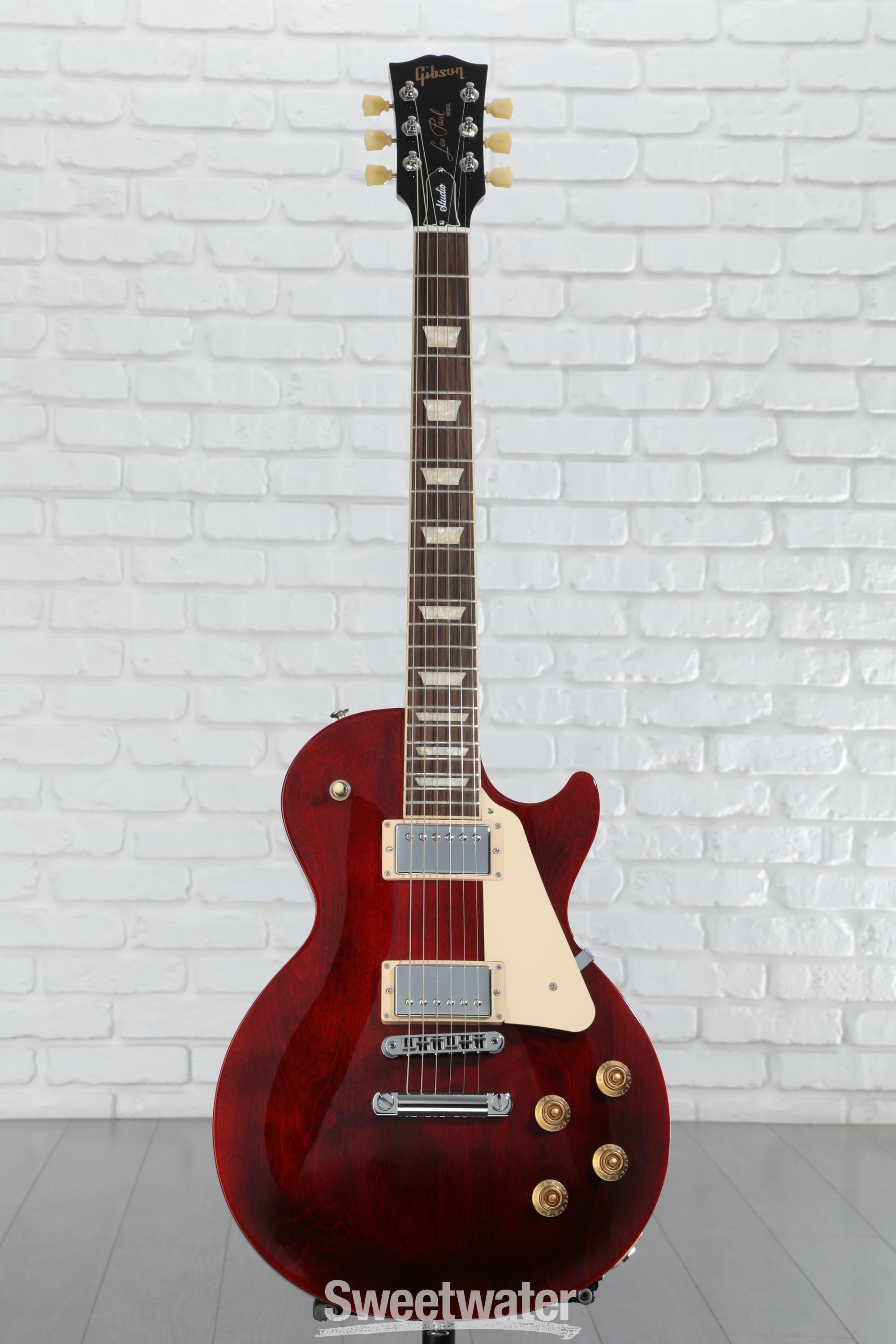 Gibson Les Paul Studio Electric Guitar - Wine Red | Sweetwater