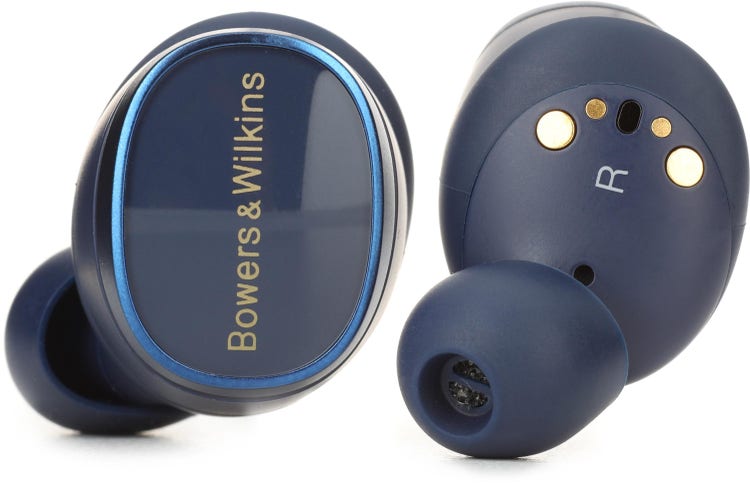Bowers Wilkins Pi8 True Wireless Earbuds Midnight Blue