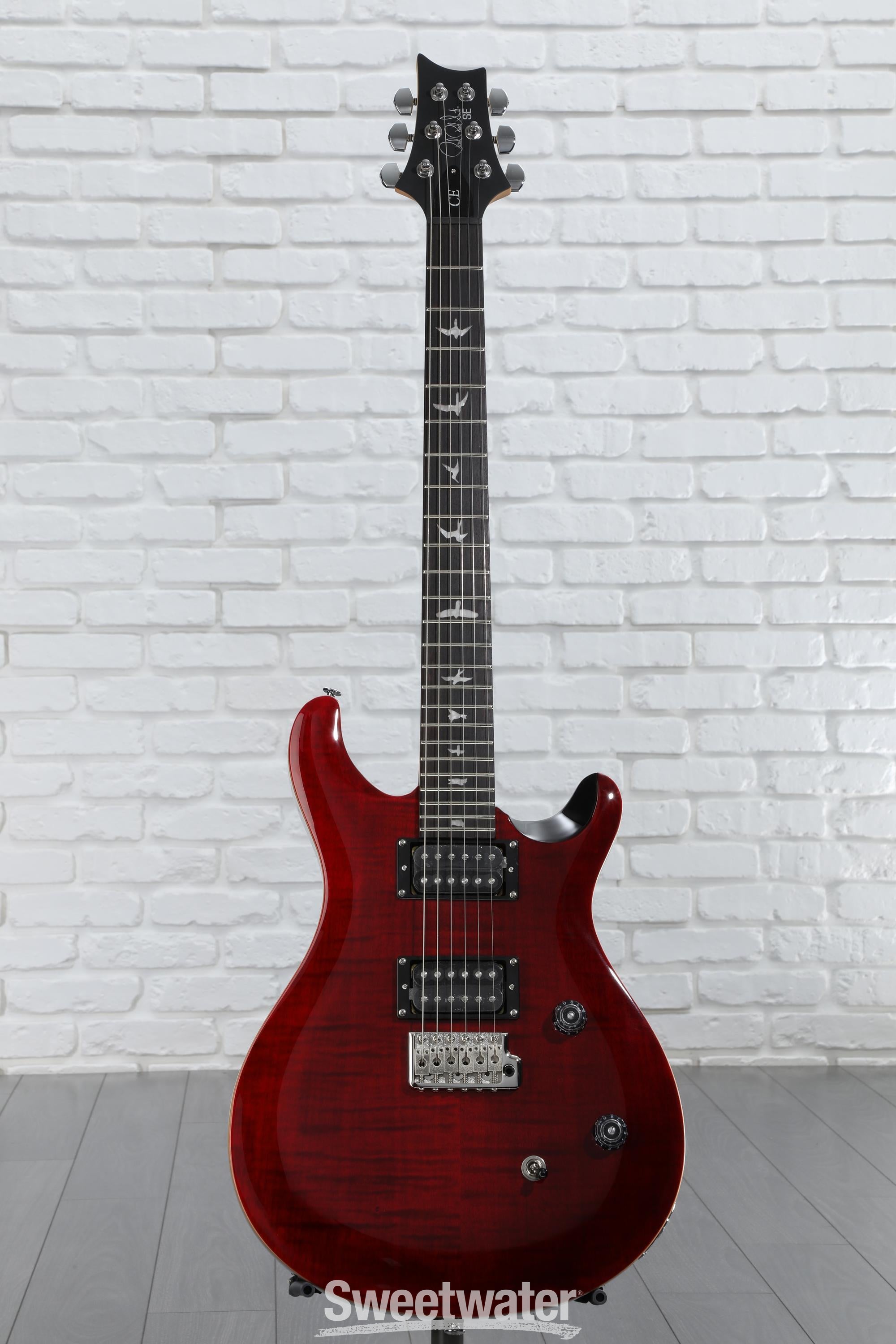 ギター PRS SE CE24 Black Cherry PRS SE CE24 - Black Cherry (112888:BU)
