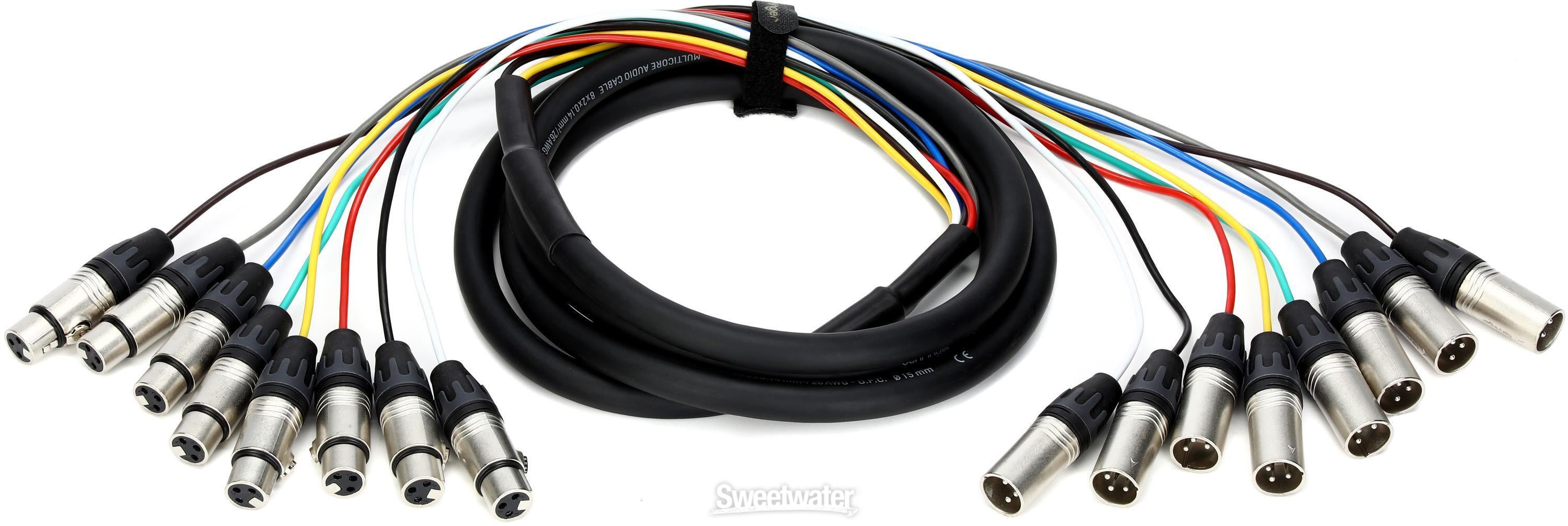 Behringer GMX-300 8-channel XLR Female to XLR Male Snake