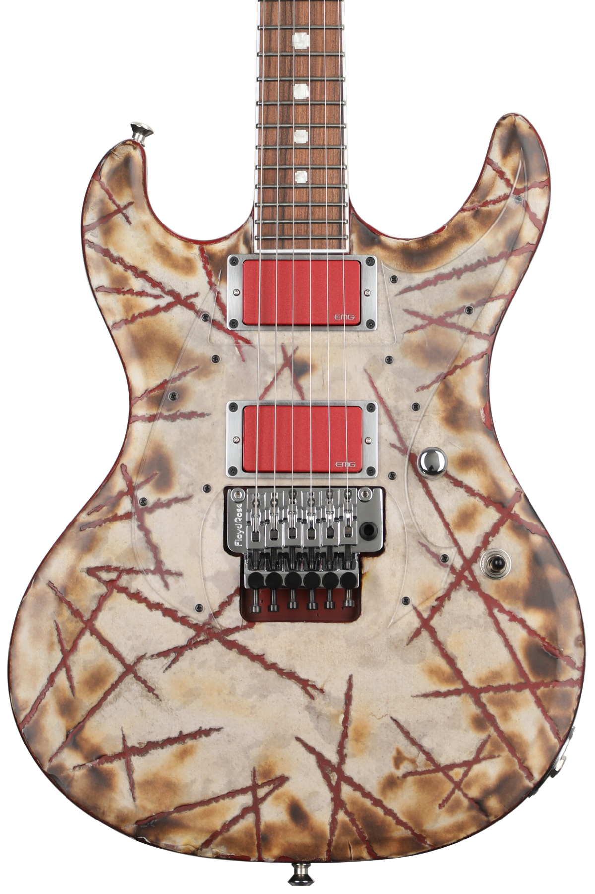 ESP E-II RZK-I Burnt Richard Z. Kruspe Signature Electric ESP E-II RZK-I Burnt Richard Z. Kruspe Signature Electric