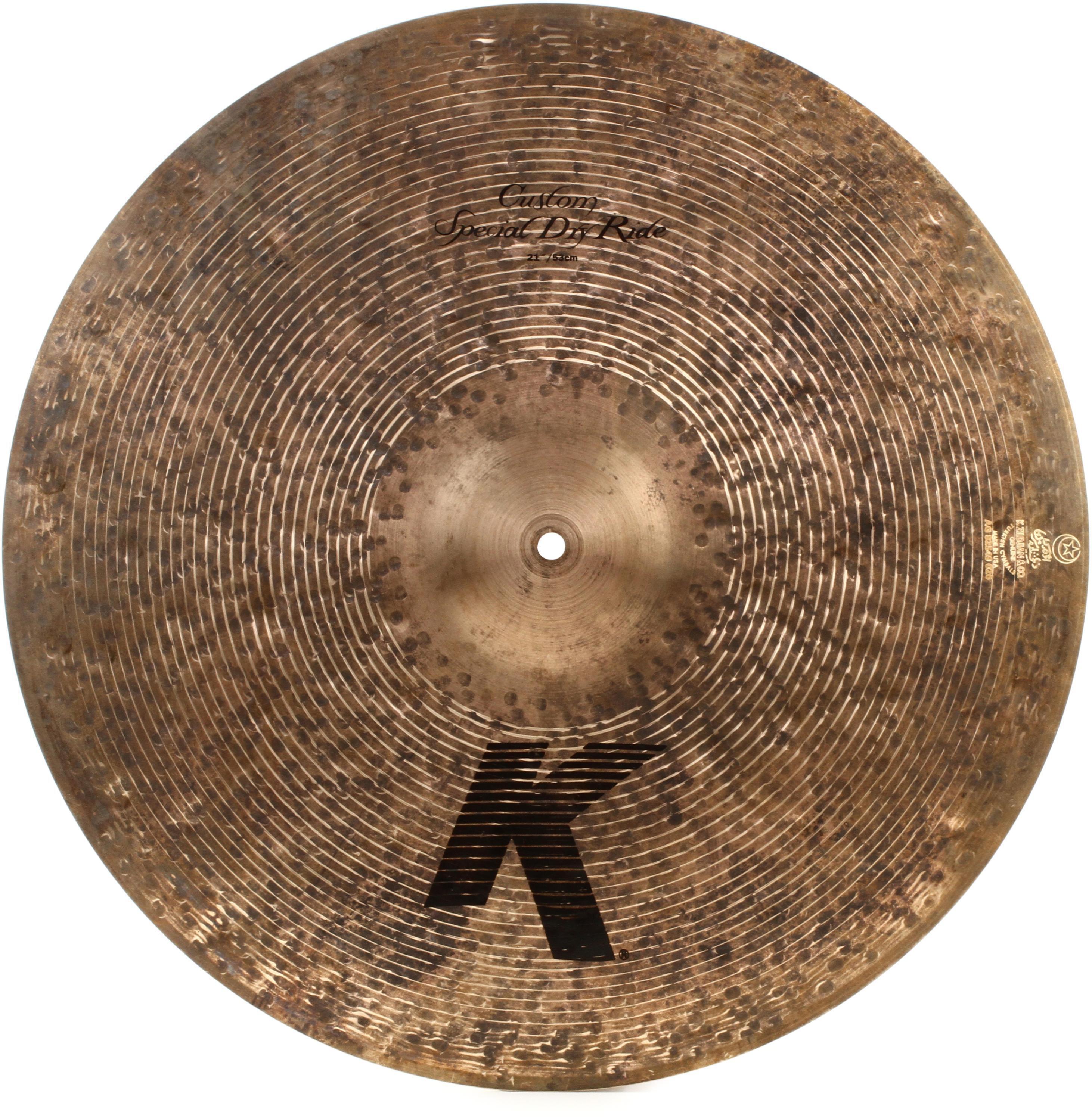 Zildjian 21 inch K Custom Special Dry Ride Cymbal | Sweetwater