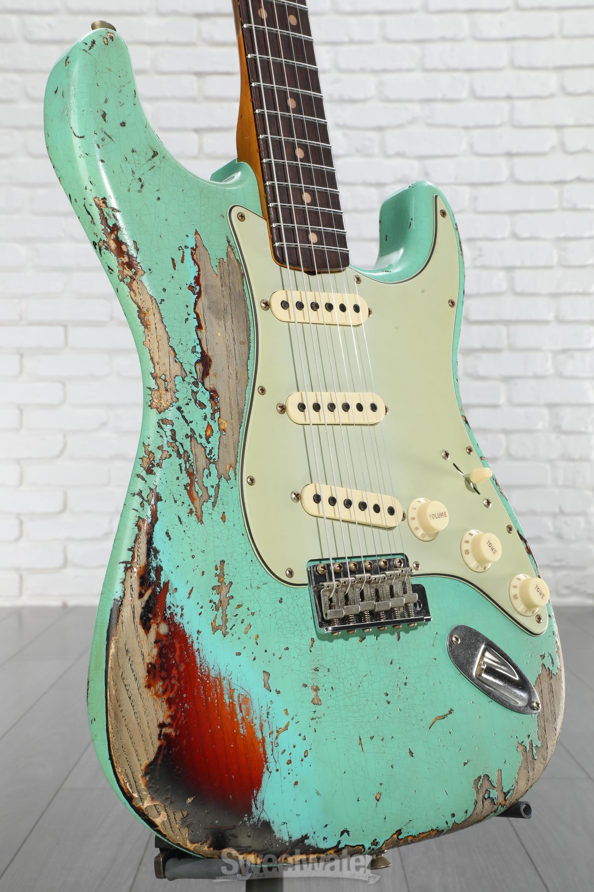 ギター SurfGreen Relic LaquerFinishStratocaster SurfGreen Relic LaquerFinishStratocaster