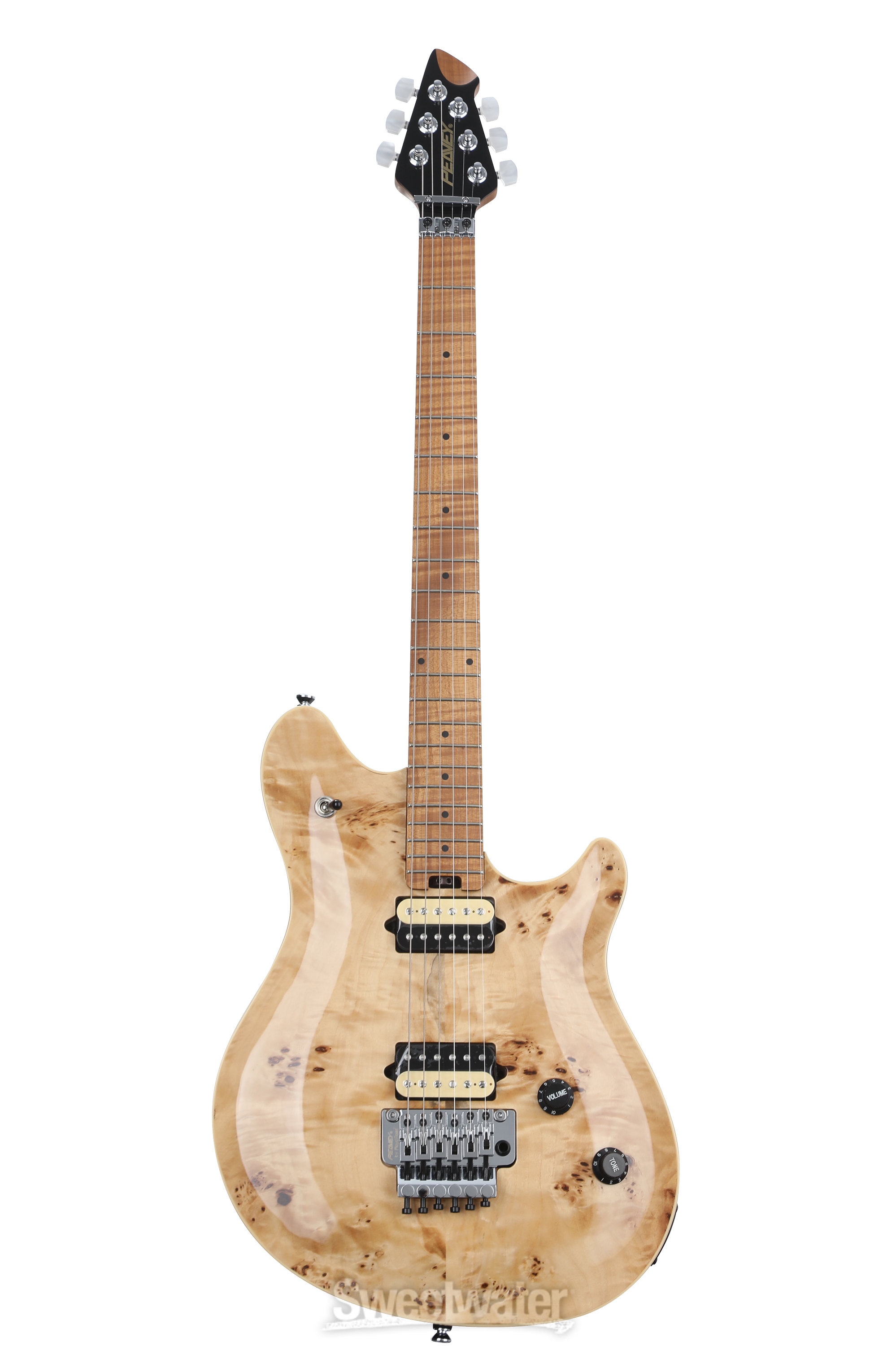 Peavey HP 2 Poplar Burl Electric Guitar - Natural | Sweetwater
