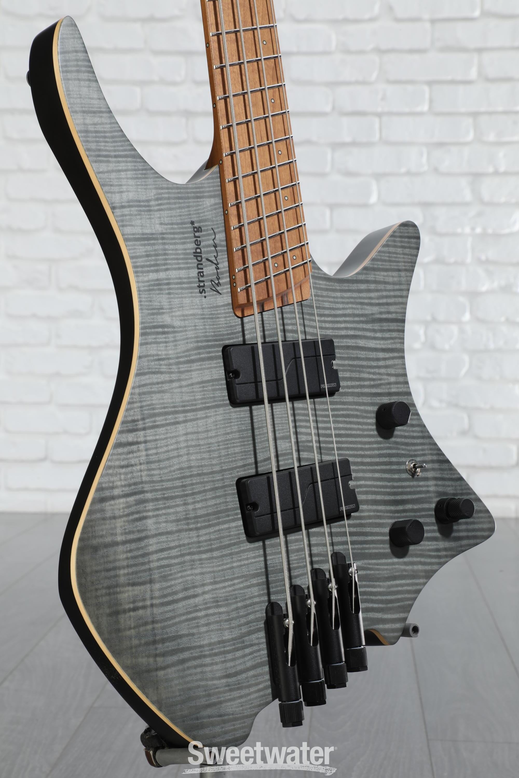 Strandberg Boden Bass Standard 4 - Charcoal Satin