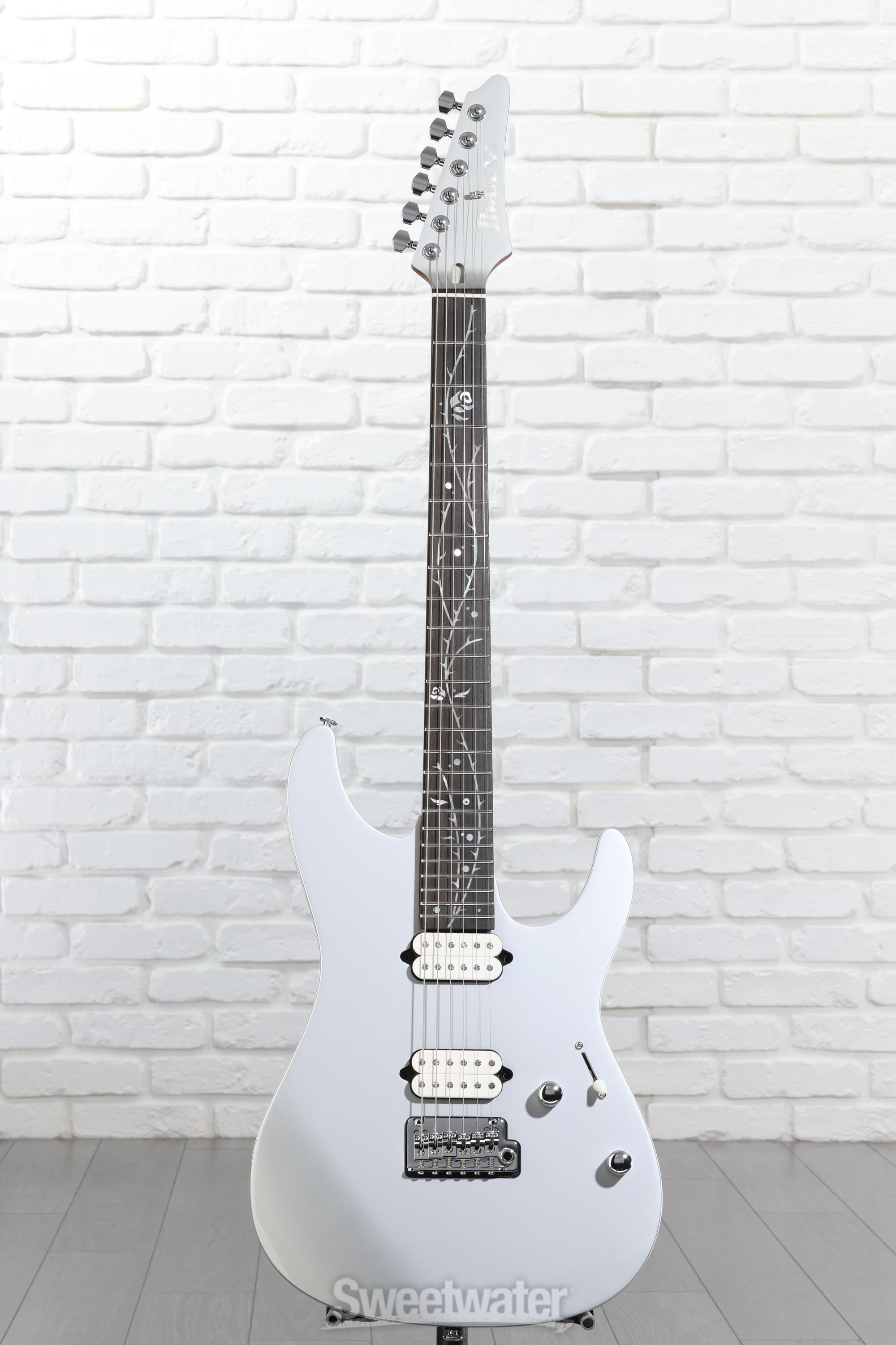 Ibanez TOD10 Tim Henson Signature Electric Guitar - Classic Silver