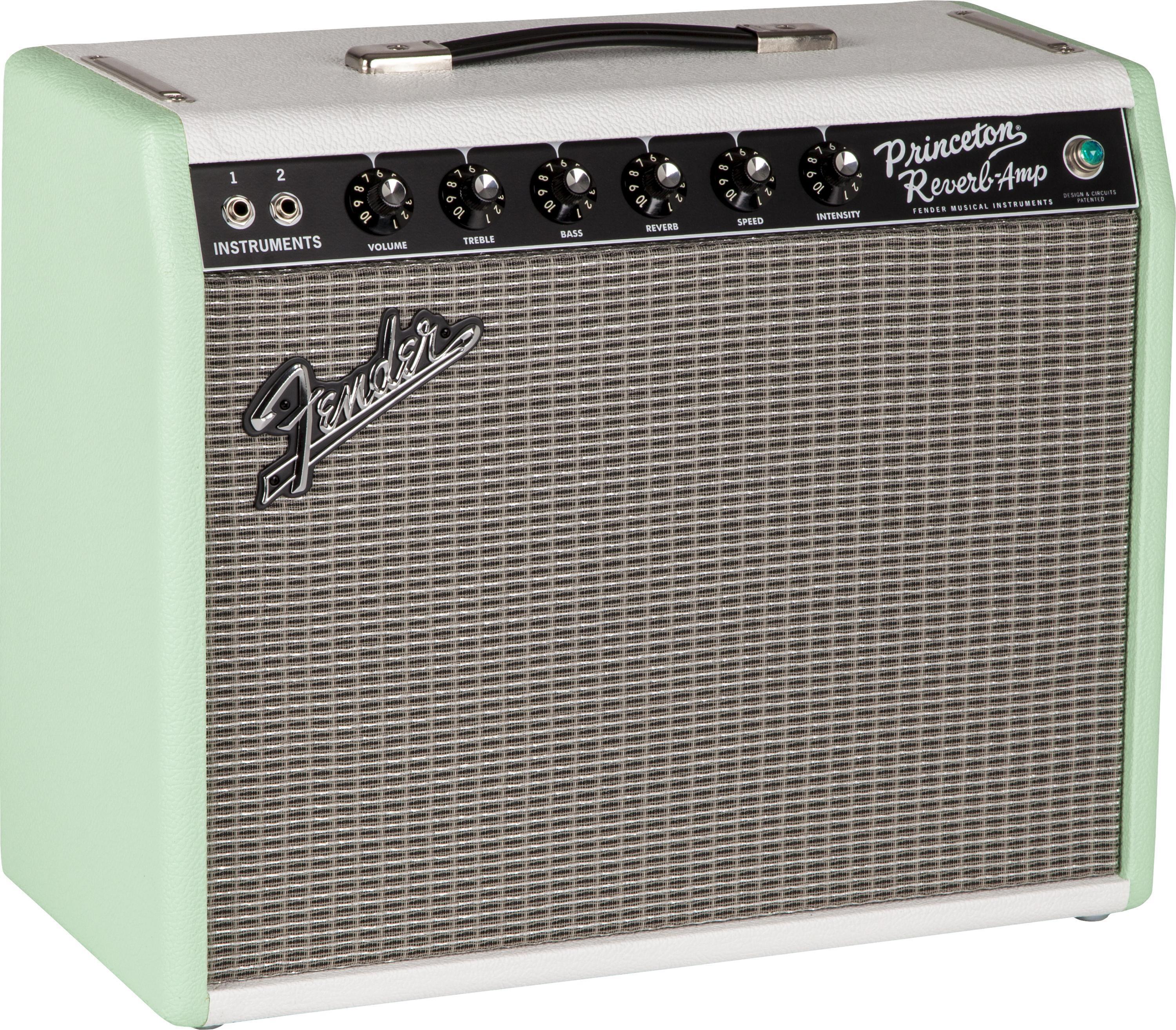 Fender '65 Princeton Reverb FSR - Surf-Tone Green | Sweetwater