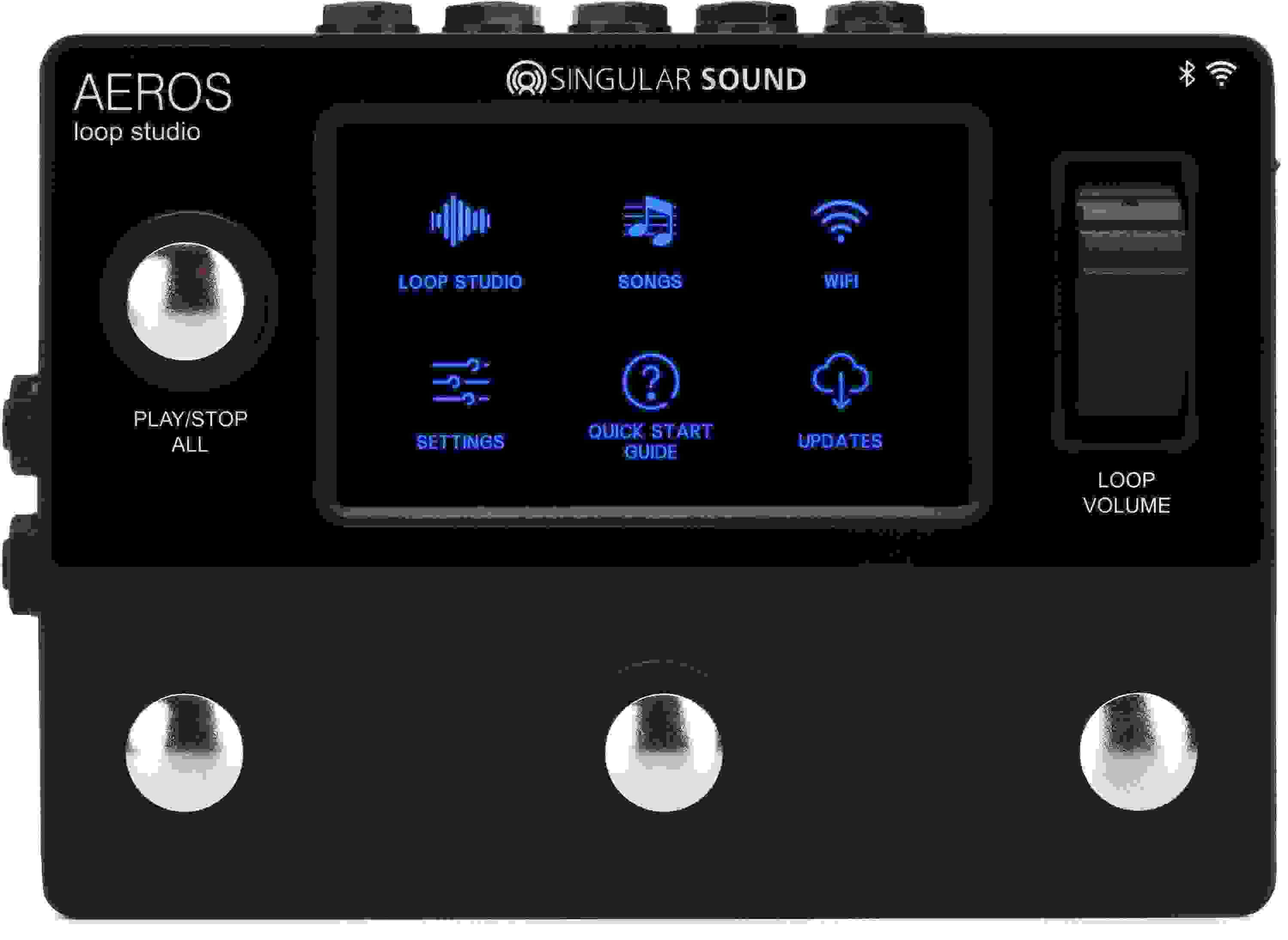 Singular Sound Aeros Loop Studio Stereo Looper Pedal