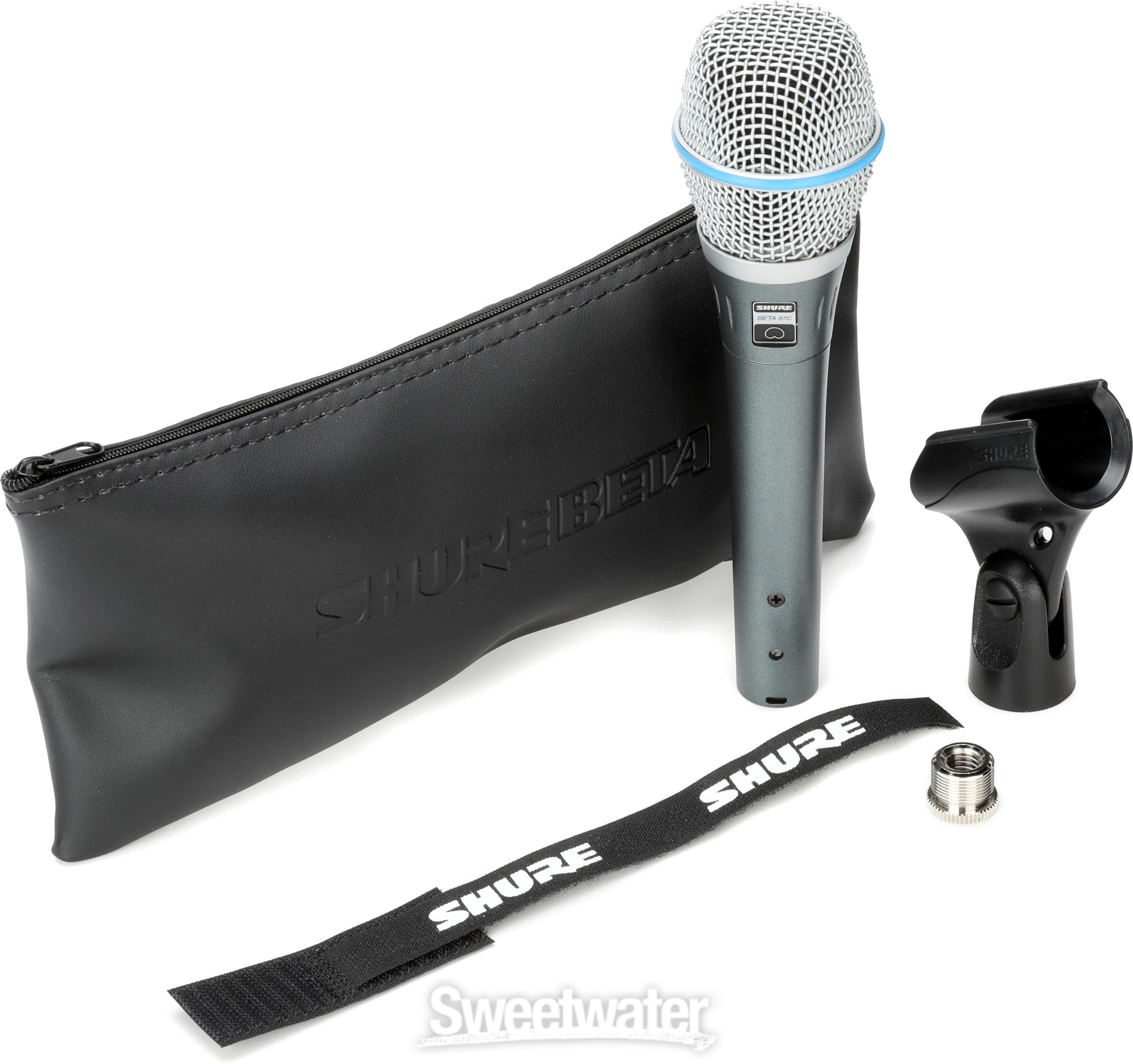 Shure Beta 87C Cardioid Condenser Handheld Vocal Microphone