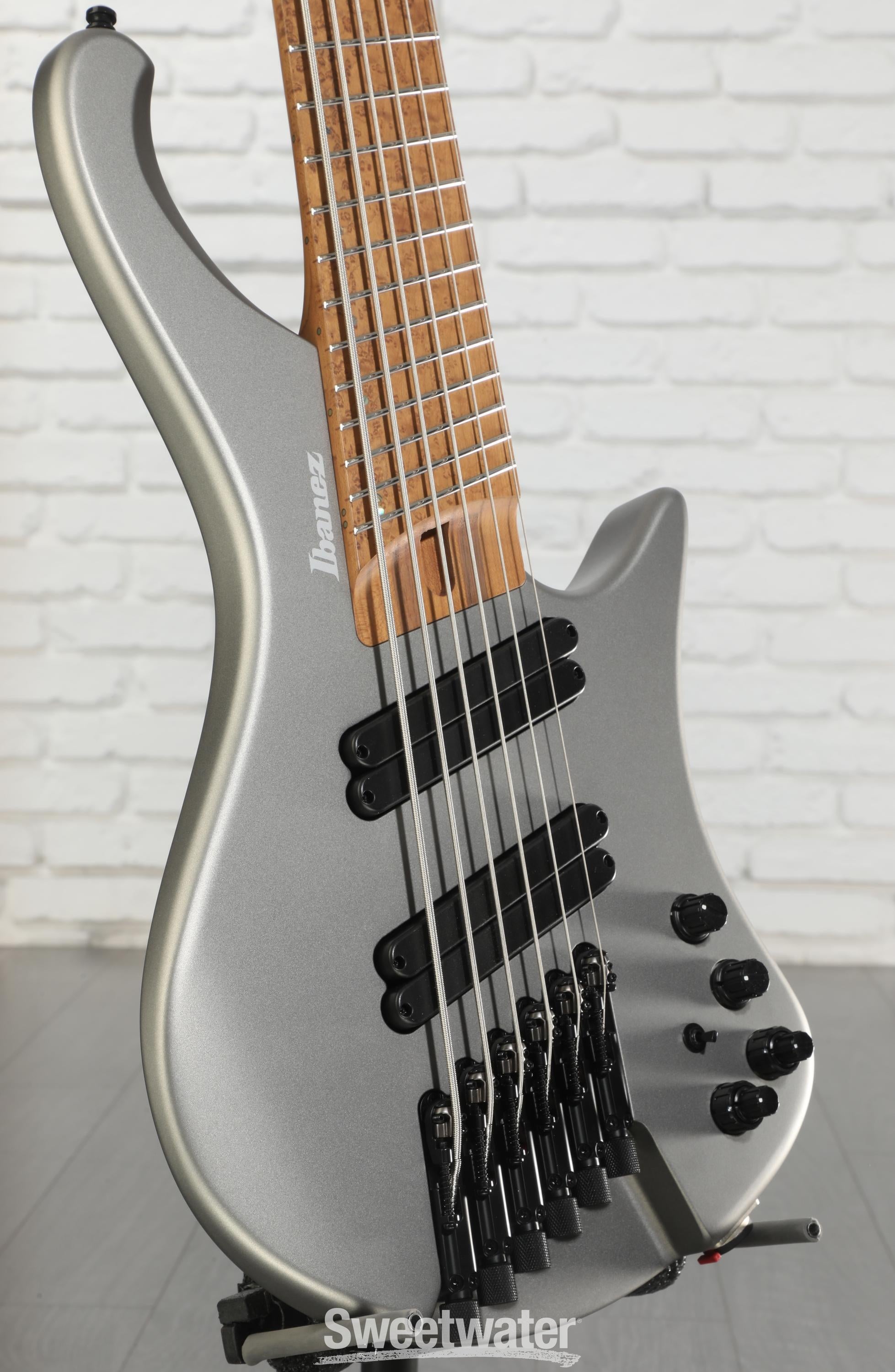 Ibanez Bass Workshop EHB1006MS 6-string Bass Guitar - Metallic