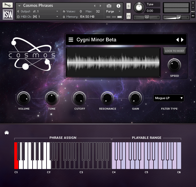 Photo of Impact Soundworks Cosmos Synth Phrase Instrument for Kontakt