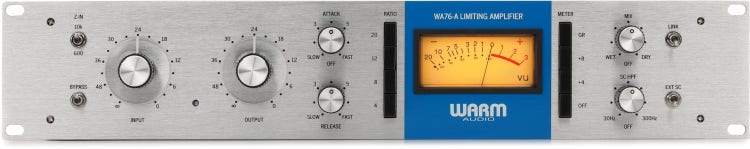 Warm Audio WA76-A Vintage-voiced Discrete FET Compressor | Sweetwater 