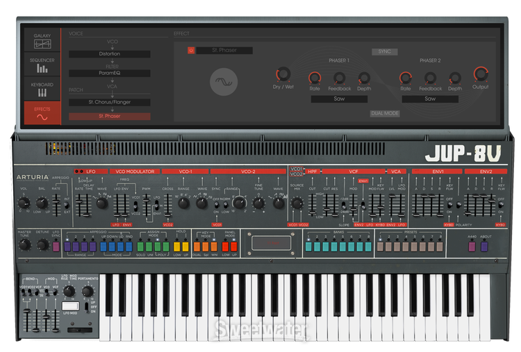 Arturia Jup-8 V Analog Synthesizer Software Instrument